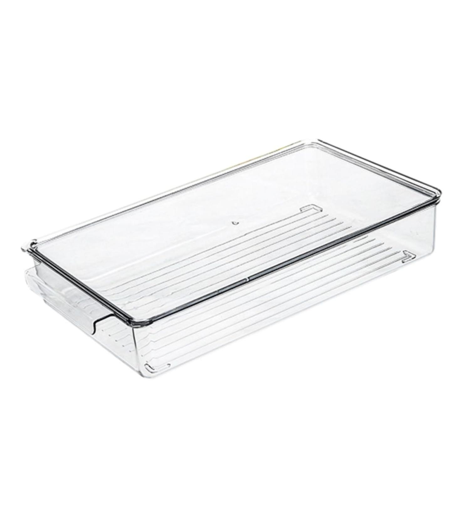 Alipis 1pc Box Refrigerator Storage Box Fridge Drawer Organizer Vegetable Storage Organizer Crisper Thicken - Buy Online on GoSupps.com