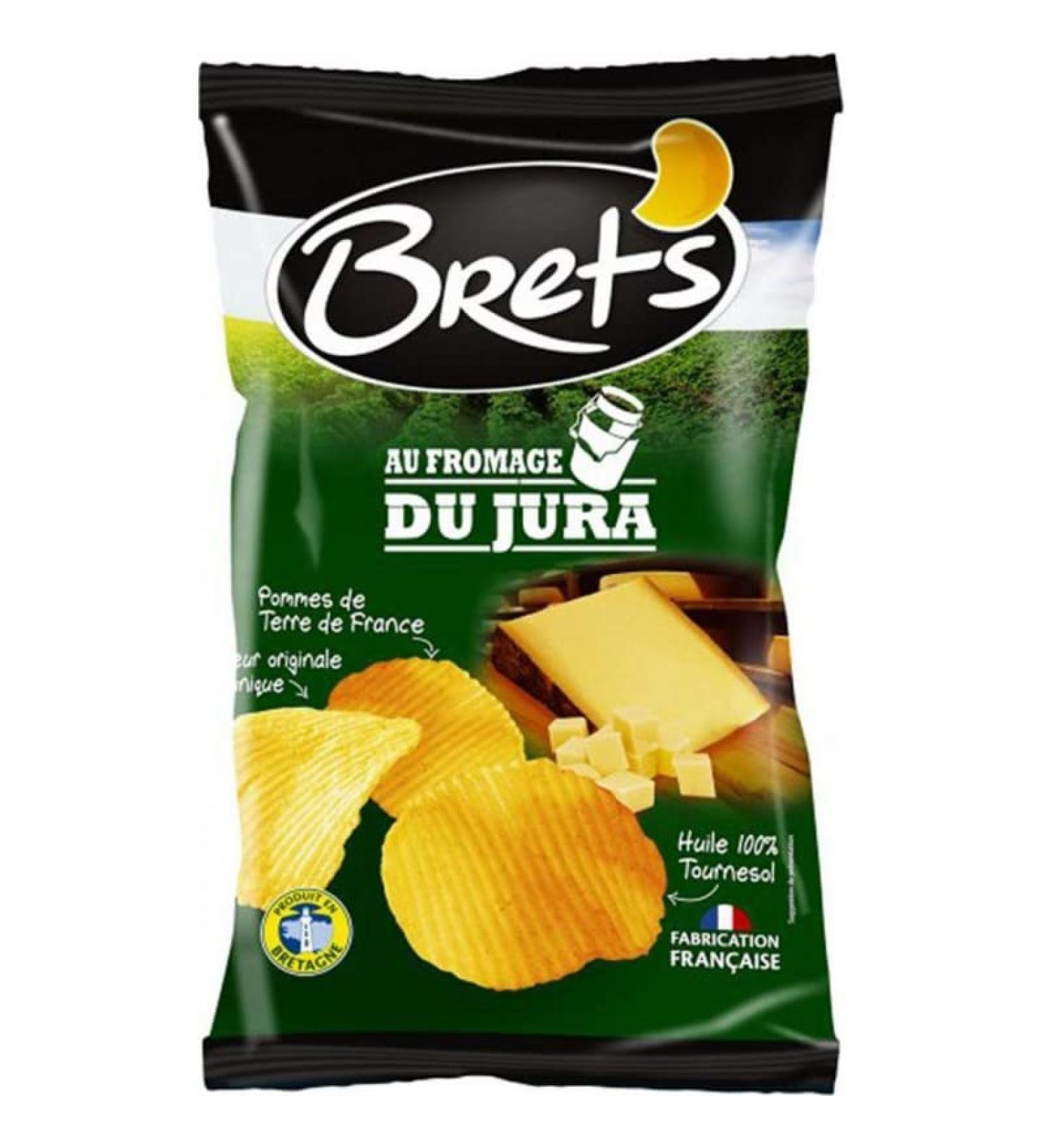 Bret?s Jura Cheese Chips French Potatoes 125g (pack of 6)