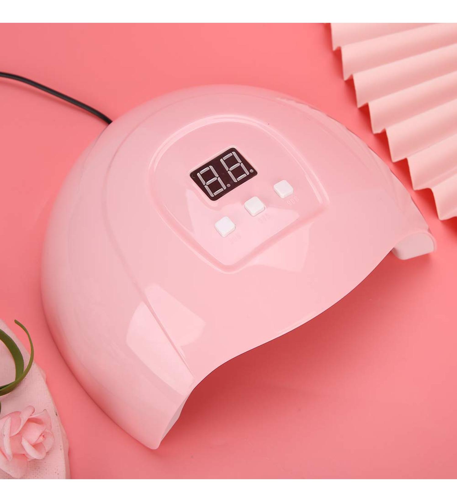 54W LED Nail Lamp - Professional USB Portable Nail Dryer with 18 Light Chips for Salon Quality Manicures at Home - Buy Online on GoSupps.com