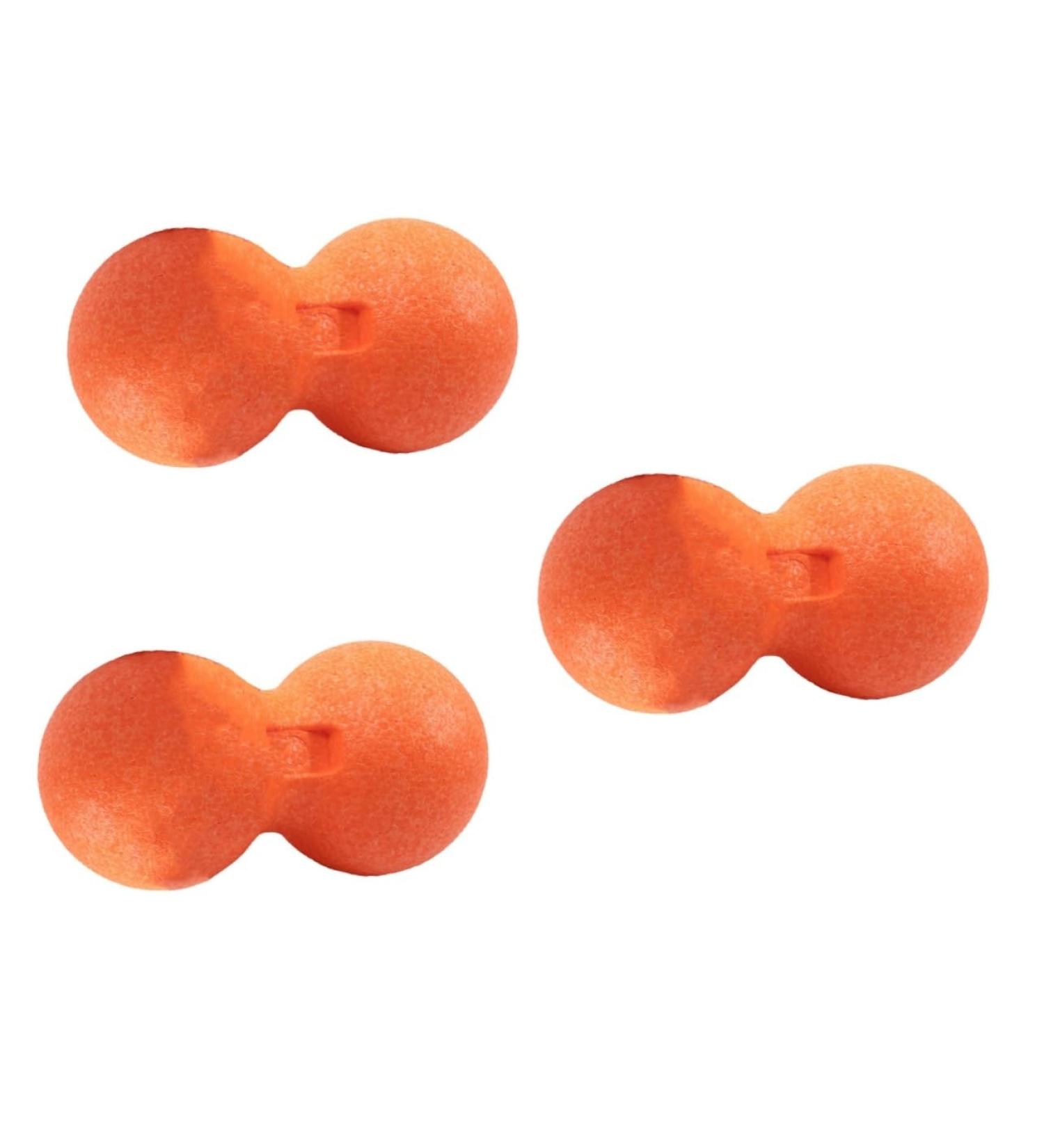 Buy Healvian 3 STK Peanut Massage Ball Foot Vault Muscle Relief & Mobility Roller for Fitness | Double Lacrosse Massage Balls for Running - Buy Online on GoSupps.com