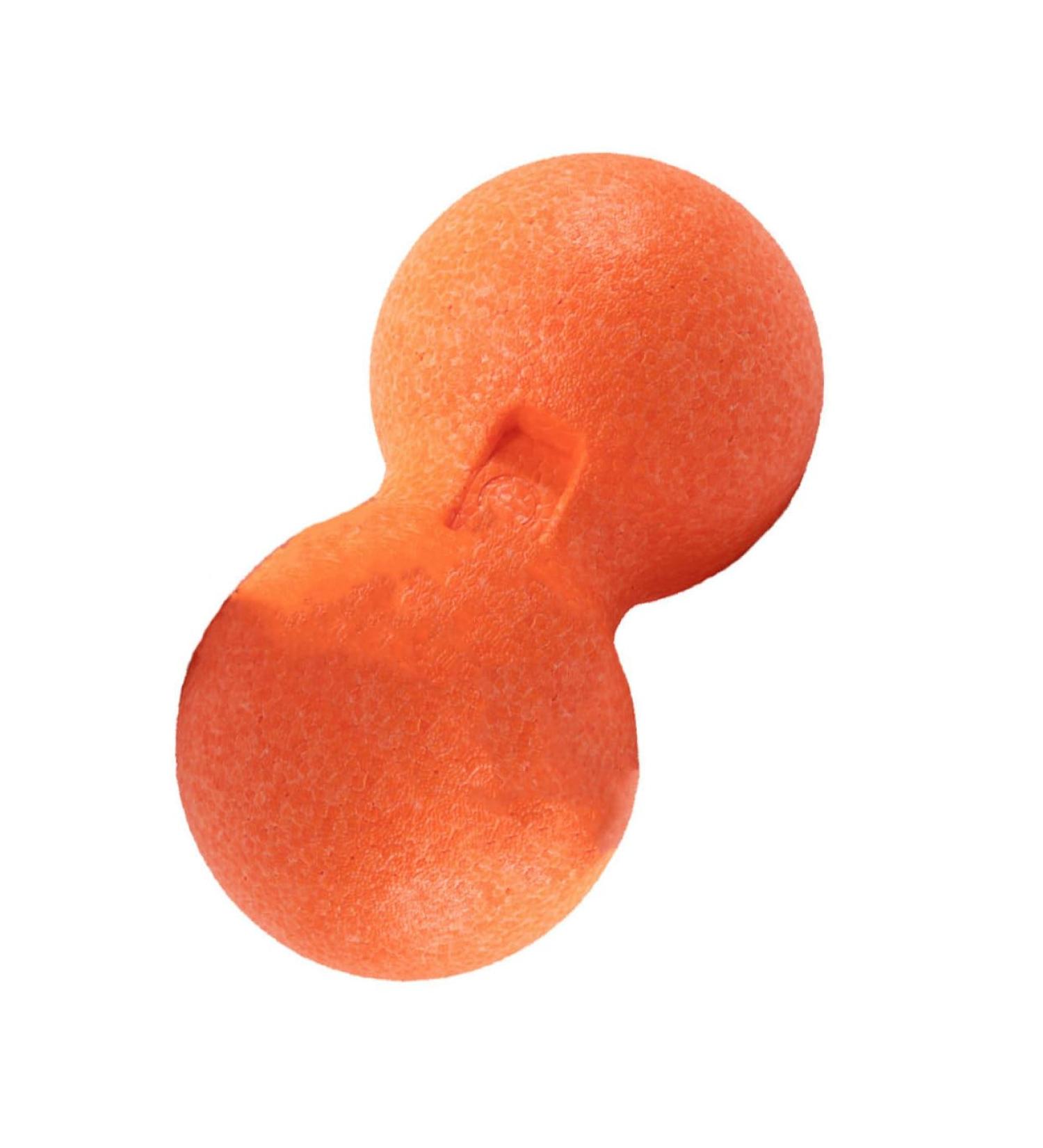 Solustre 2 STK Peanut Massage Ball - Handheld Muscle Roller for Yoga & Foot Massage - EPP Double Ball Massage Device for Total Body Relaxation - Buy Online on GoSupps.com