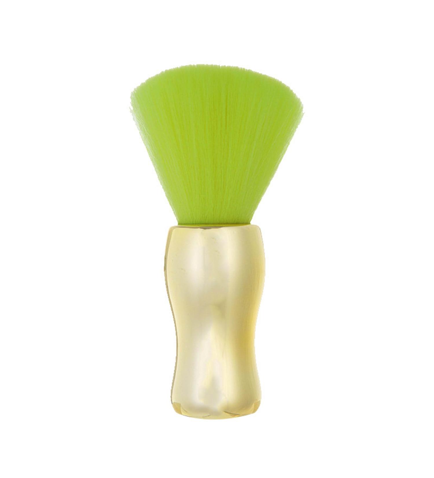 Fluorescent Green Portable Beard Brush Gentle On Skin Replaceable Head For Men's Grooming Styling Accessory H041 - Buy Online on GoSupps.com