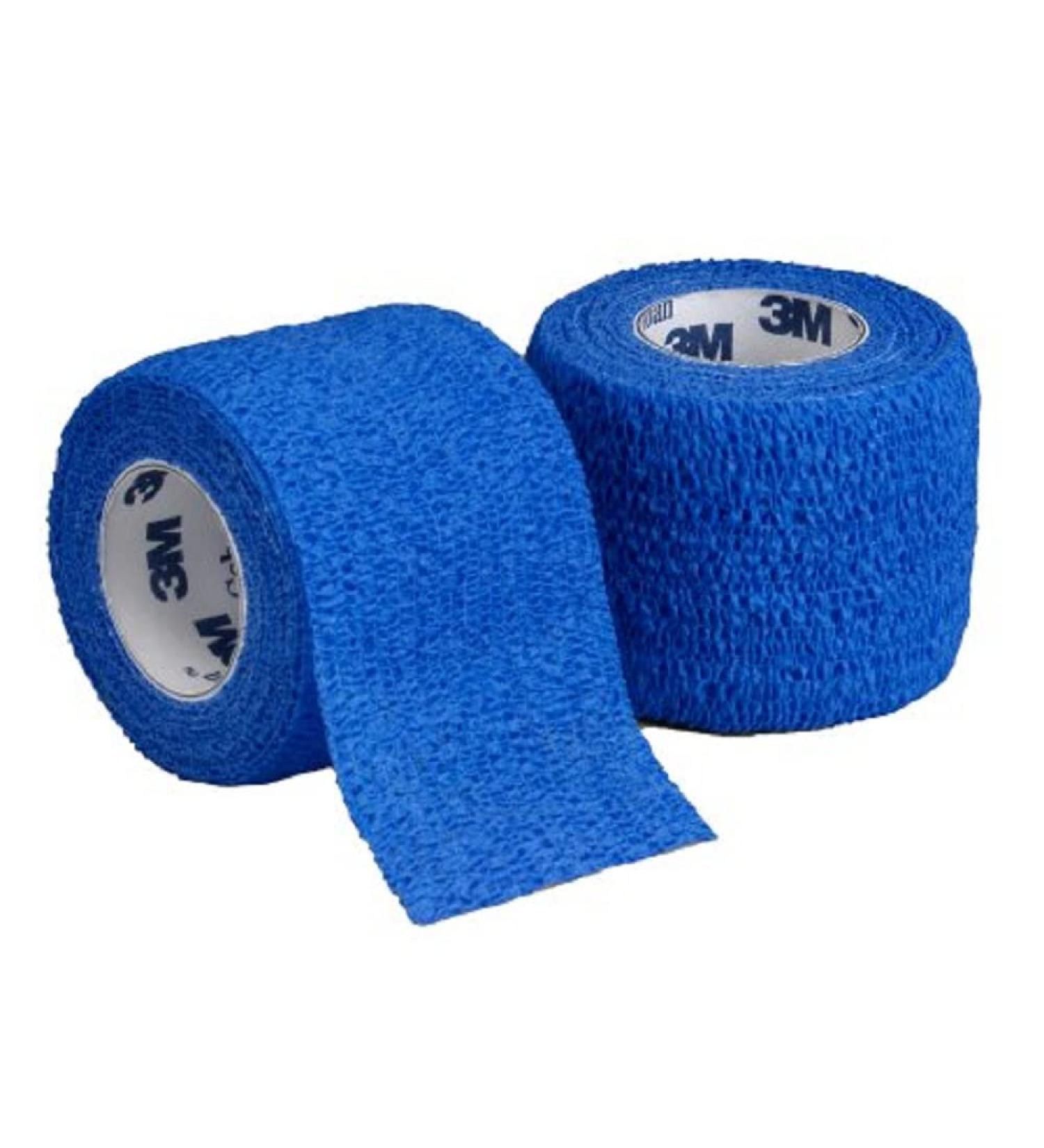 Coban  Self-Adhesive Wrap  Blue  3 x 5 Yard Roll (881583B) Category: Bandages and Dressings