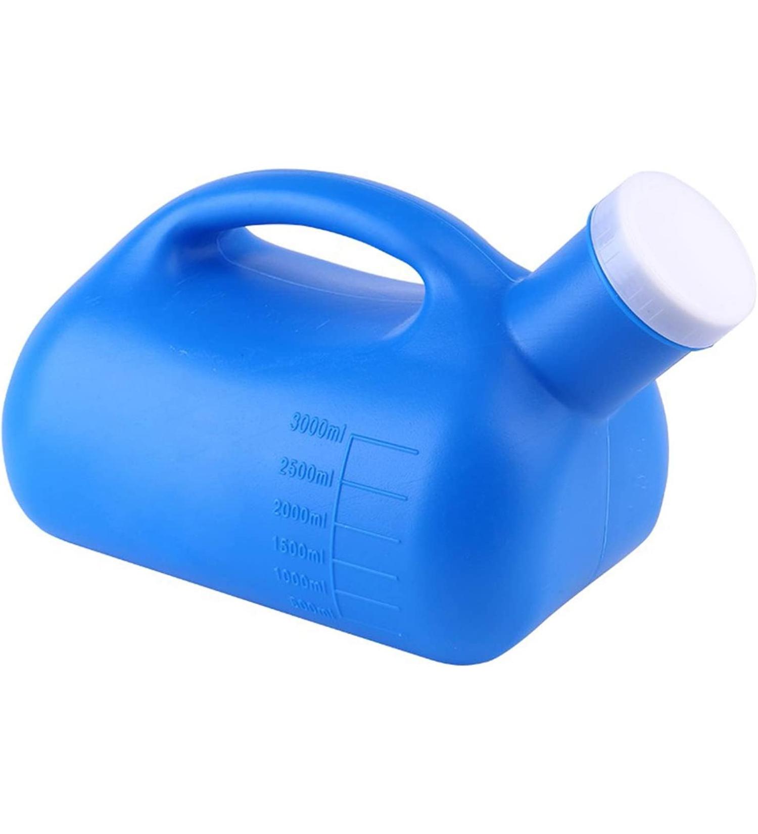 Potty 3000ML Large Male Urinal Reusable Portable Potty Pee Bottle Collector Travel Toilet - Buy Online on GoSupps.com