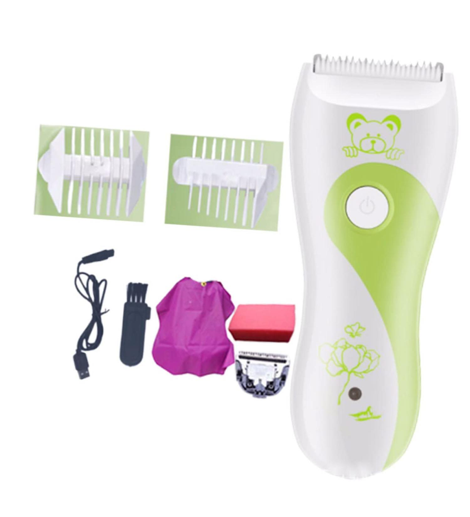 KALLORY Electric Shaver Set: Silent Automatic Hair Clipper Kit with Rechargeable Mute Cutter - Assorted Colors - 13.7x4.7cm - Buy Online on GoSupps.com