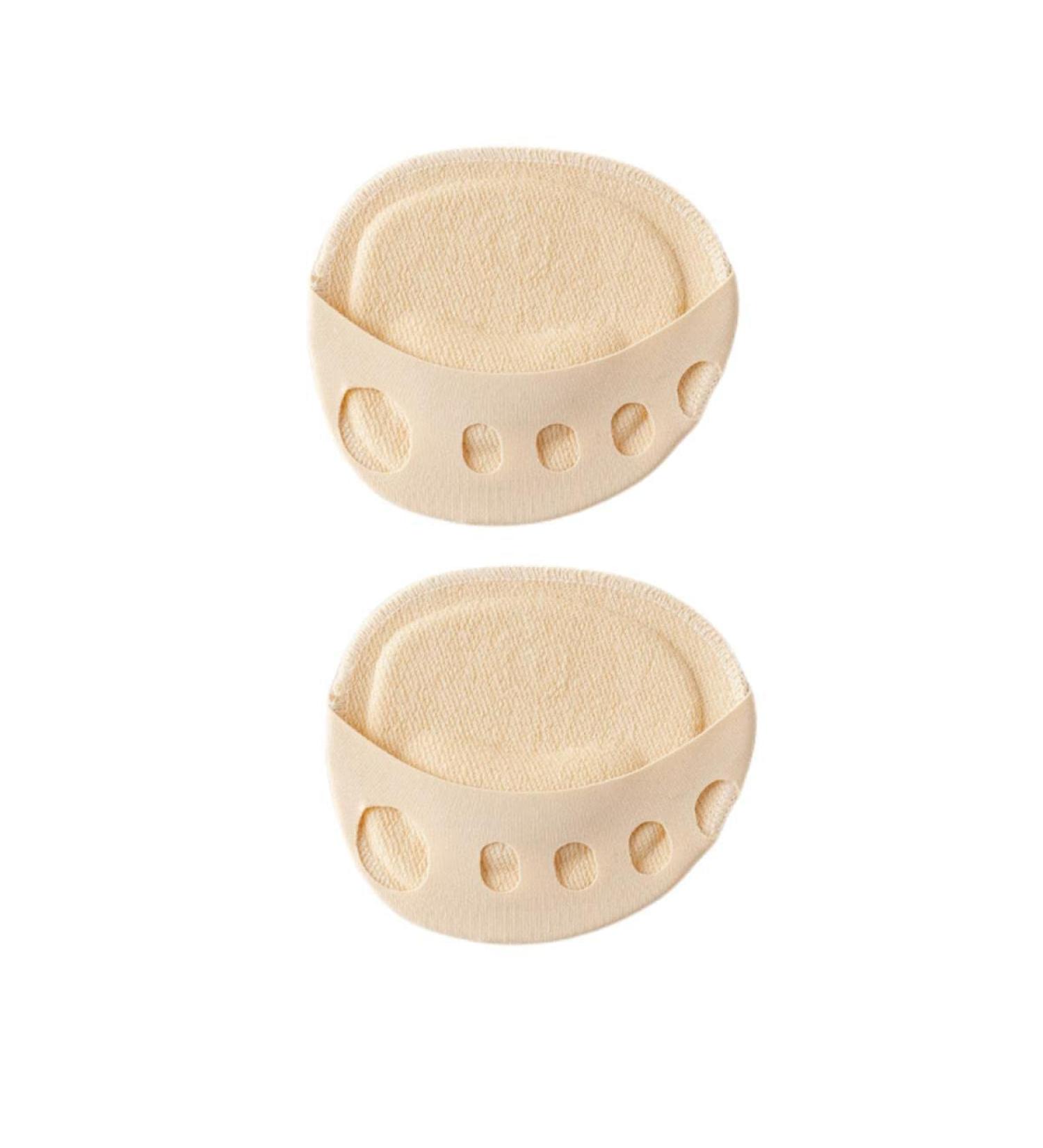 Soleful Solutions High Heel Foot Pads - Metatarsal Cushions & Forefoot Pads for Women | Non-Slip Invisible Toe Socks - 4pc Set - Buy Online on GoSupps.com