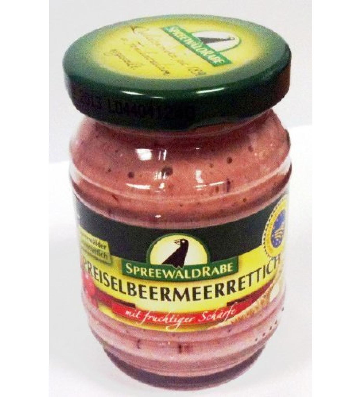 Rabe Spreew lder Konserven GmbH Cranberry Horseradish 3x100g Glass
