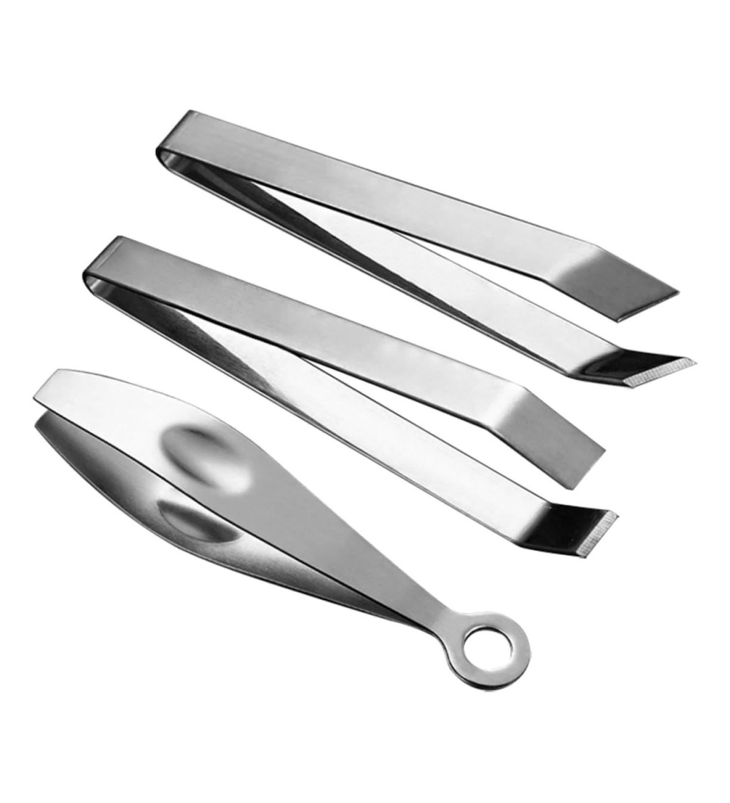 Minkissy 3pcs Removal Clip Shaver & Fish Scaler Tools - Japanese Tweezers for Fish Bone Chicken & Pig Removal | Shop Now - Buy Online on GoSupps.com