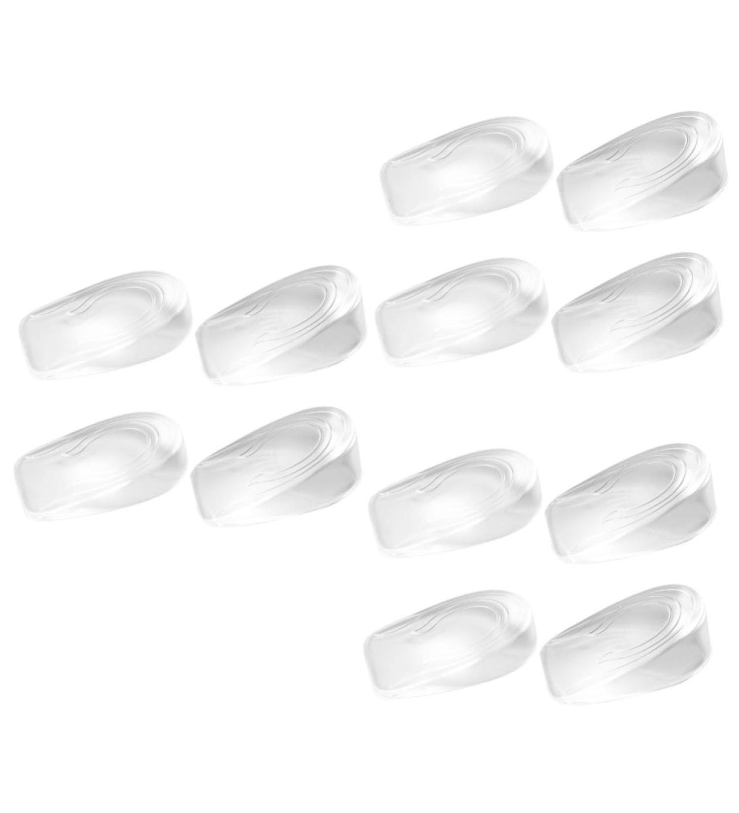 FOMIYES 6 Pairs Heel Lift Insoles for Shoes - Invisible Height Increasing Gel Pads for Women - Comfortable Shoe Inserts for Foot Care - Buy Online on GoSupps.com