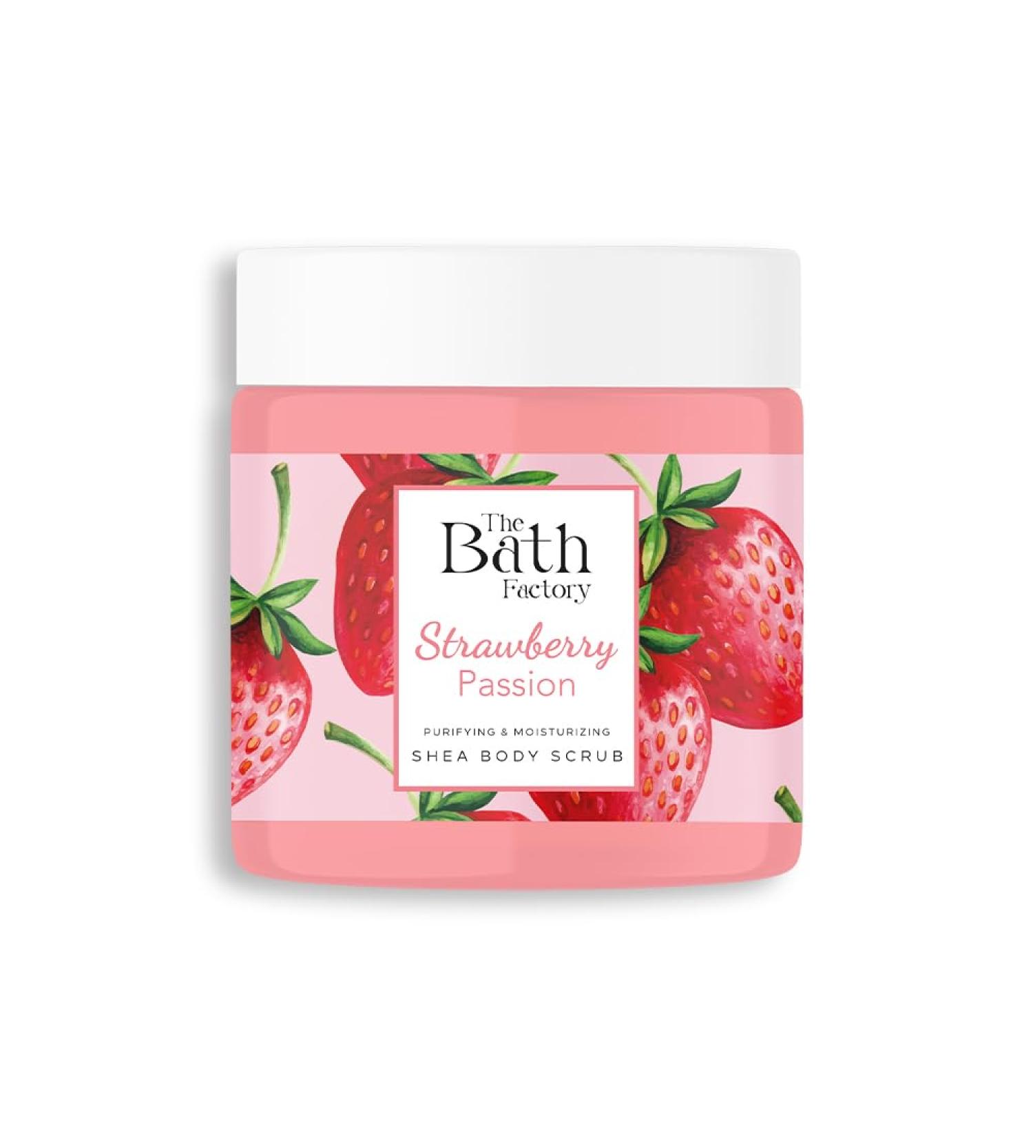 Strawberry Shea Body Scrub 10.5 floz