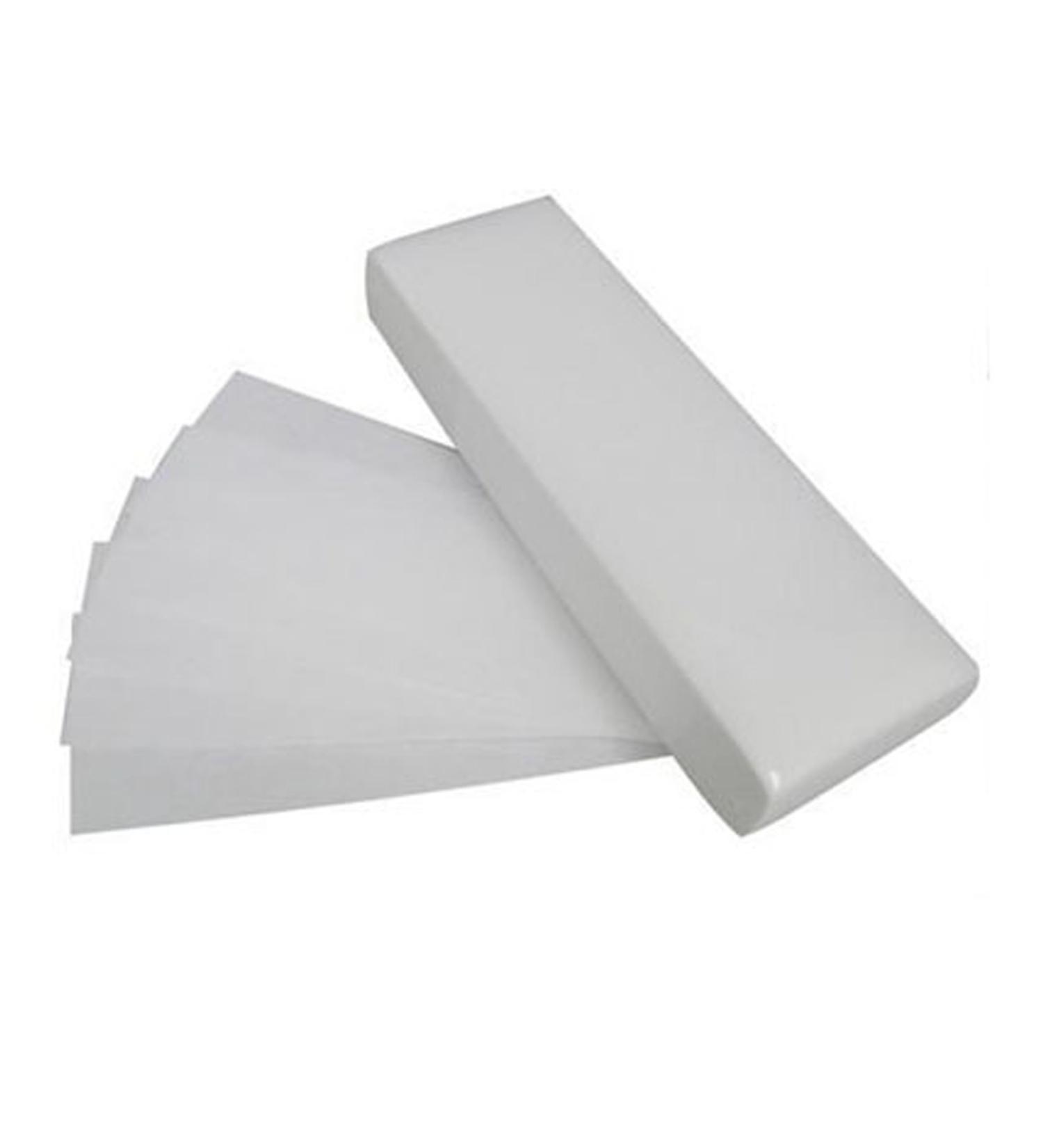 Professional Paper Waxing Wax Strips Leg Body Bikini Face Non Woven Quality (Pack of 100)