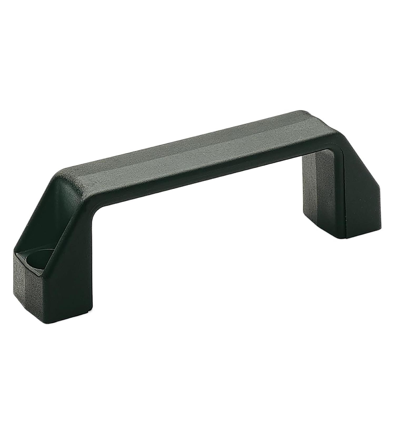 Elesa black plastic handle L 197mm H 50 mm W 28mm hole spacing 179mm