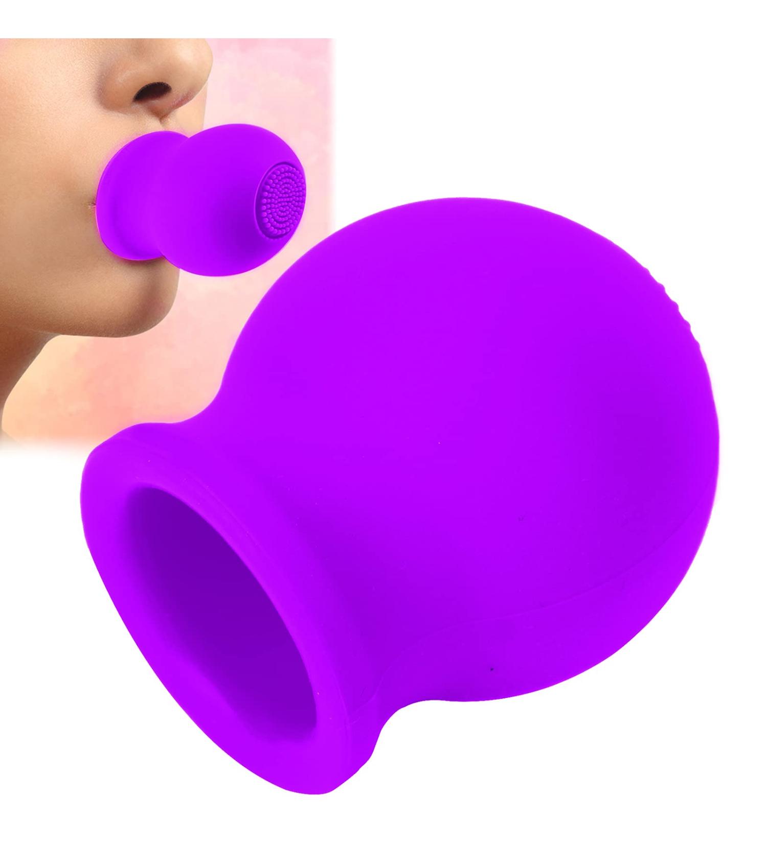Yuyte Lip Plumper Device | Upgrade Silicone Lip Filler Tool for Natural Pout | City Lips Lip Plumper (Purple) - Enhance Your Lips - Buy Online on GoSupps.com