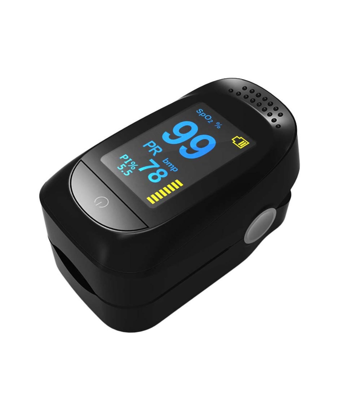 Fingeled-tippo2 Counter: Pulse Frequency & SpO2 Monitor - Easy Home Oxygen Saturation Check - Buy Online on GoSupps.com