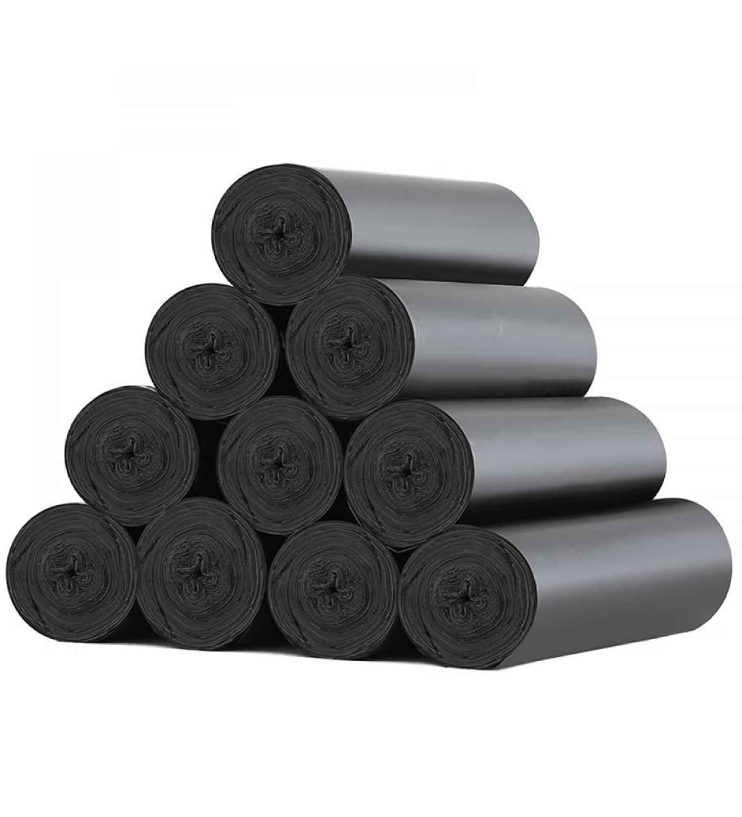 Large Garbage Bag Thickened Point-Breaking Disposable Household Kitchen Storage Bag Dormitory Black Plastic Bag Roll - Buy Online on GoSupps.com
