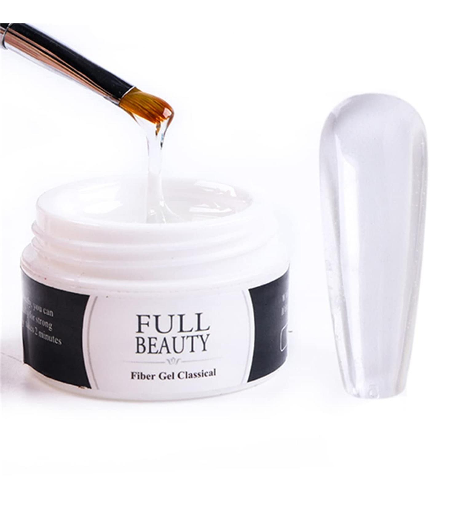 15ml Clear Builder Nail Gel | Long Lasting Nail Extension Gel for Salon Technicians | DIY Salon Design | Transparent - Buy Online on GoSupps.com