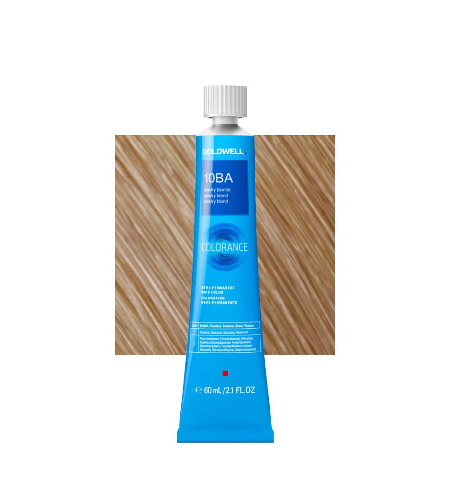 10BA Smoky blonde Goldwell Colorance Cool blondes tb 60ml