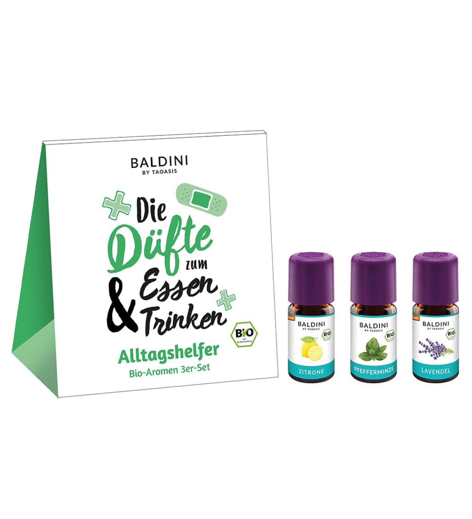 Baldini Aroma Everyday Helper Set - 5 ml x 3 | Fragrances for Eating & Drinking 15 ml (1 Pack) - Shop Internationally - Buy Online on GoSupps.com