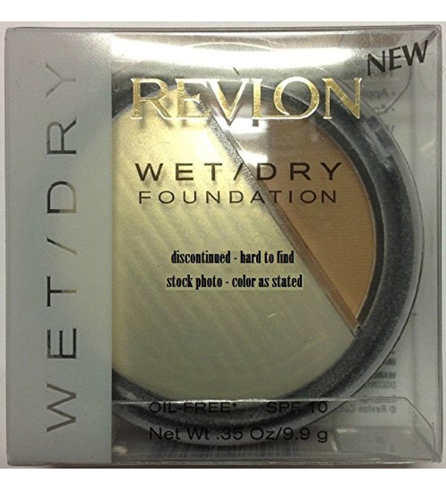 Wet/Dry Foundation Powder Compact Oil Free SPF10 Ivory Beige 01