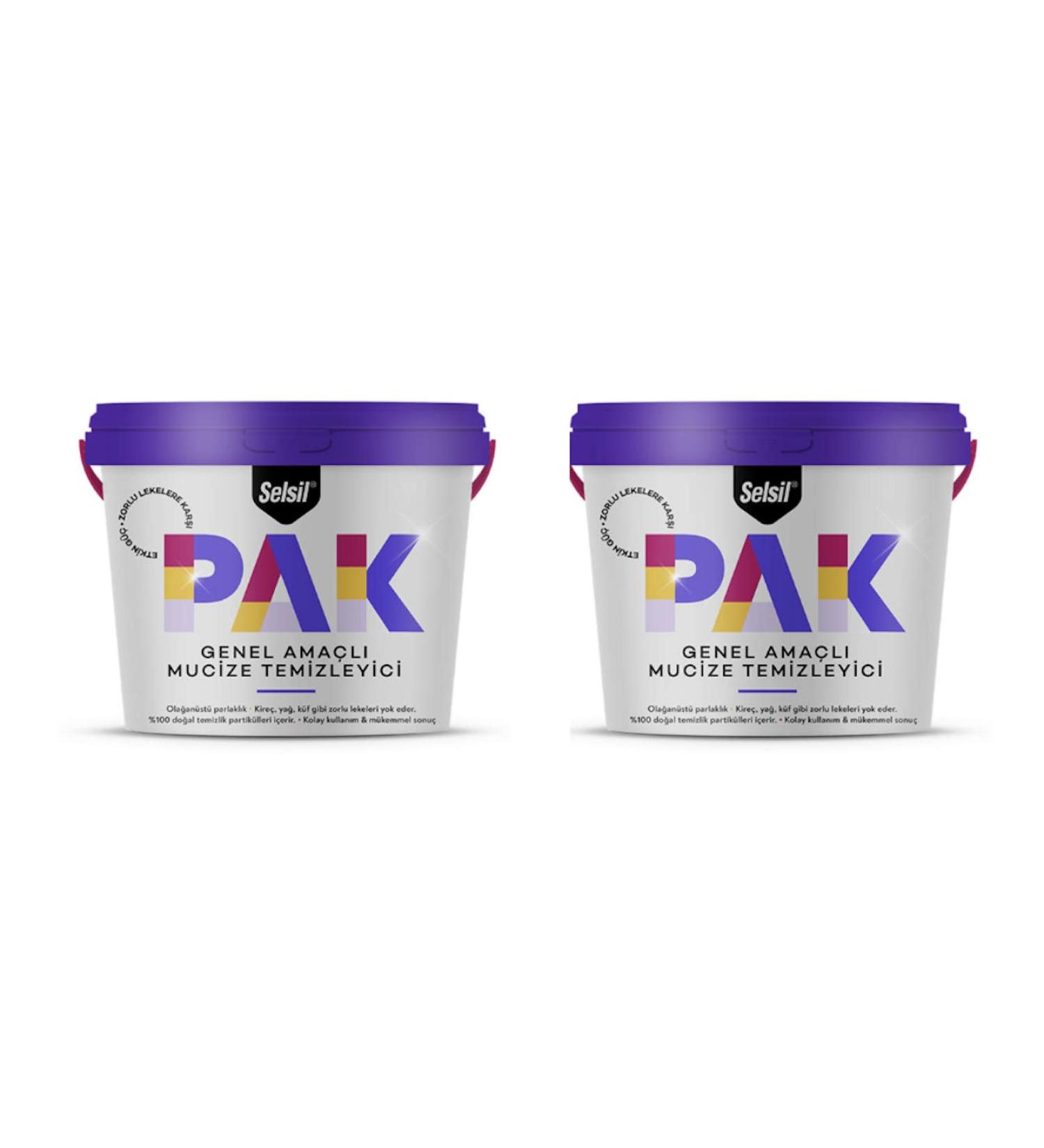 Double Pack SELSIL PAK Miracle Multi-Purpose Cleaning Paste Cleaner Paste Removes All Stains and Soils Natural Cleaning Particles Sink Shoe Stainless Steel Cleaner Cleaning Supplies - 500gr*2 - Buy Online on GoSupps.com