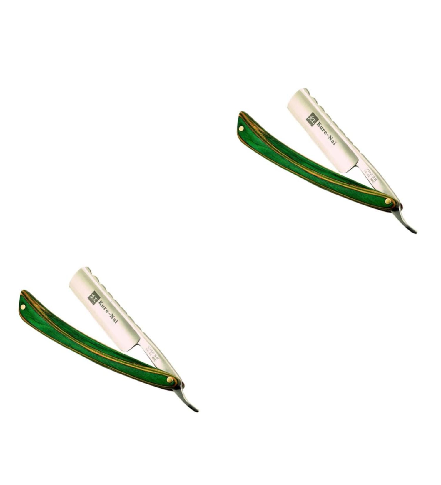 Magiclulu 2-Stage Razor Blade Set | Men's Manual Shaving Razor & Hairdresser Tool - Smooth Precise Shaving - Buy Online on GoSupps.com