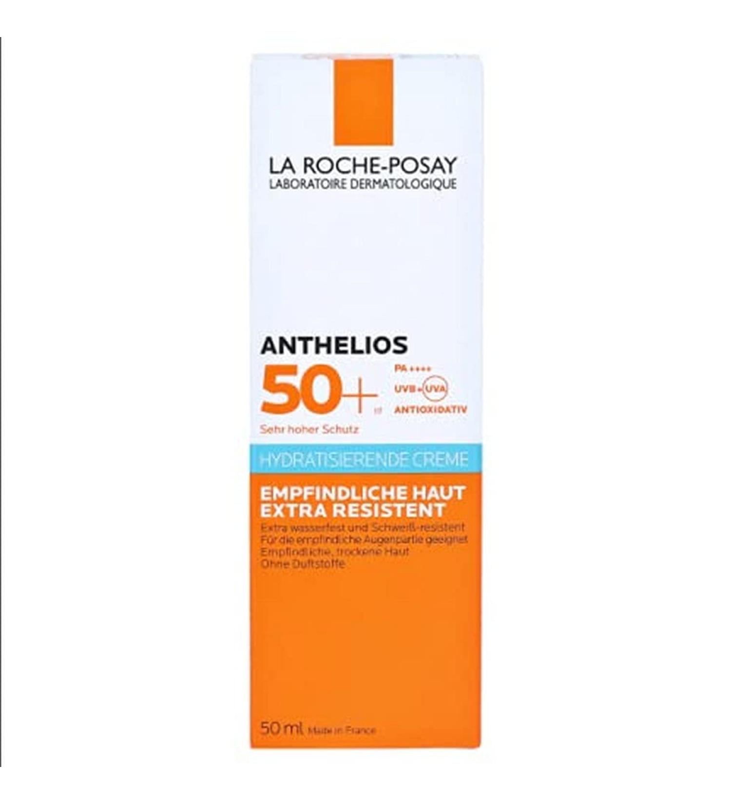 La Roche-Posay Anthelios Ultra Cream SPF 50+ | Colorless 50 ml - Best Sunscreen for Sensitive Skin | International Shipping Available - Buy Online on GoSupps.com