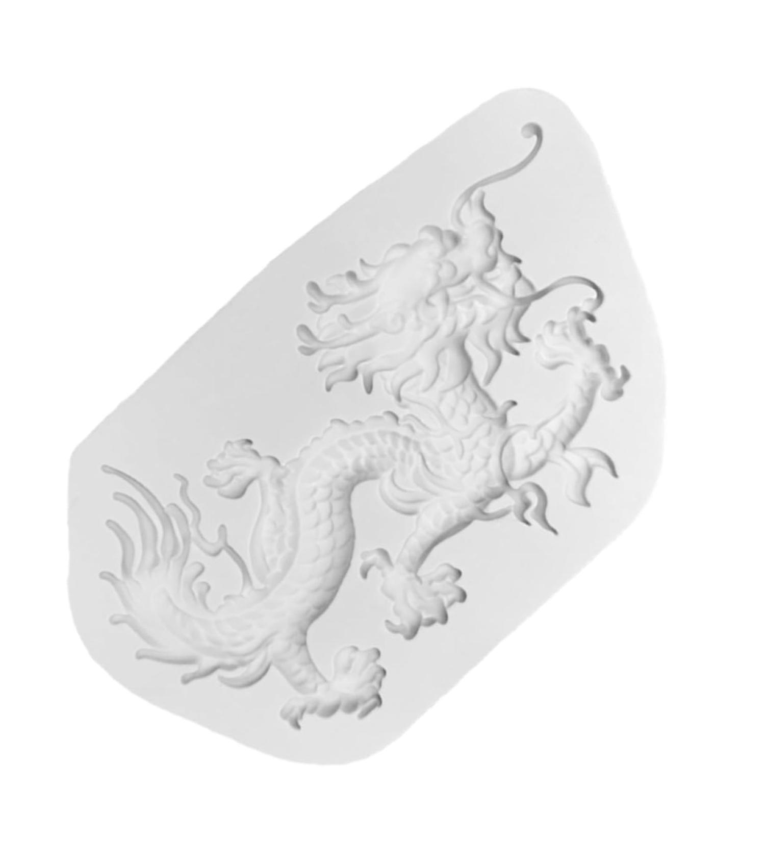 STOBOK Mold Chocolates DIY Chocolate DIY Baking Mould Chocolate Mould Baking Tool Chocolate Making Tools Silicone Baking Supplies Fondant Making Dragon Shape Fondant Cake Fudge Silica Gel - Buy Online on GoSupps.com