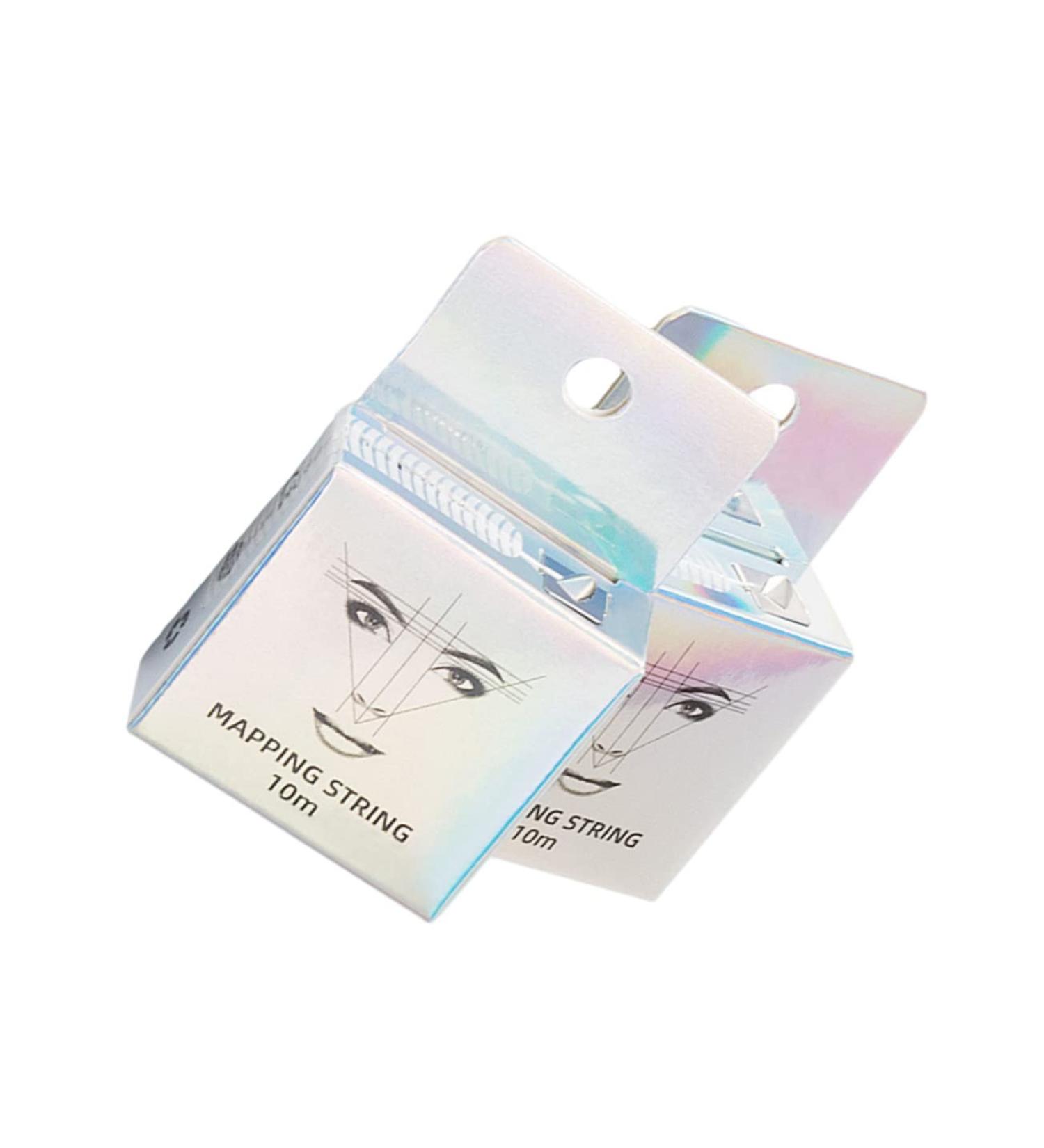 Mipcase 2pcs Eyebrow Positioning Line Digital Ruler White T Tool Eyebrow Mapping Ruler Make up Reliable - Buy Online on GoSupps.com