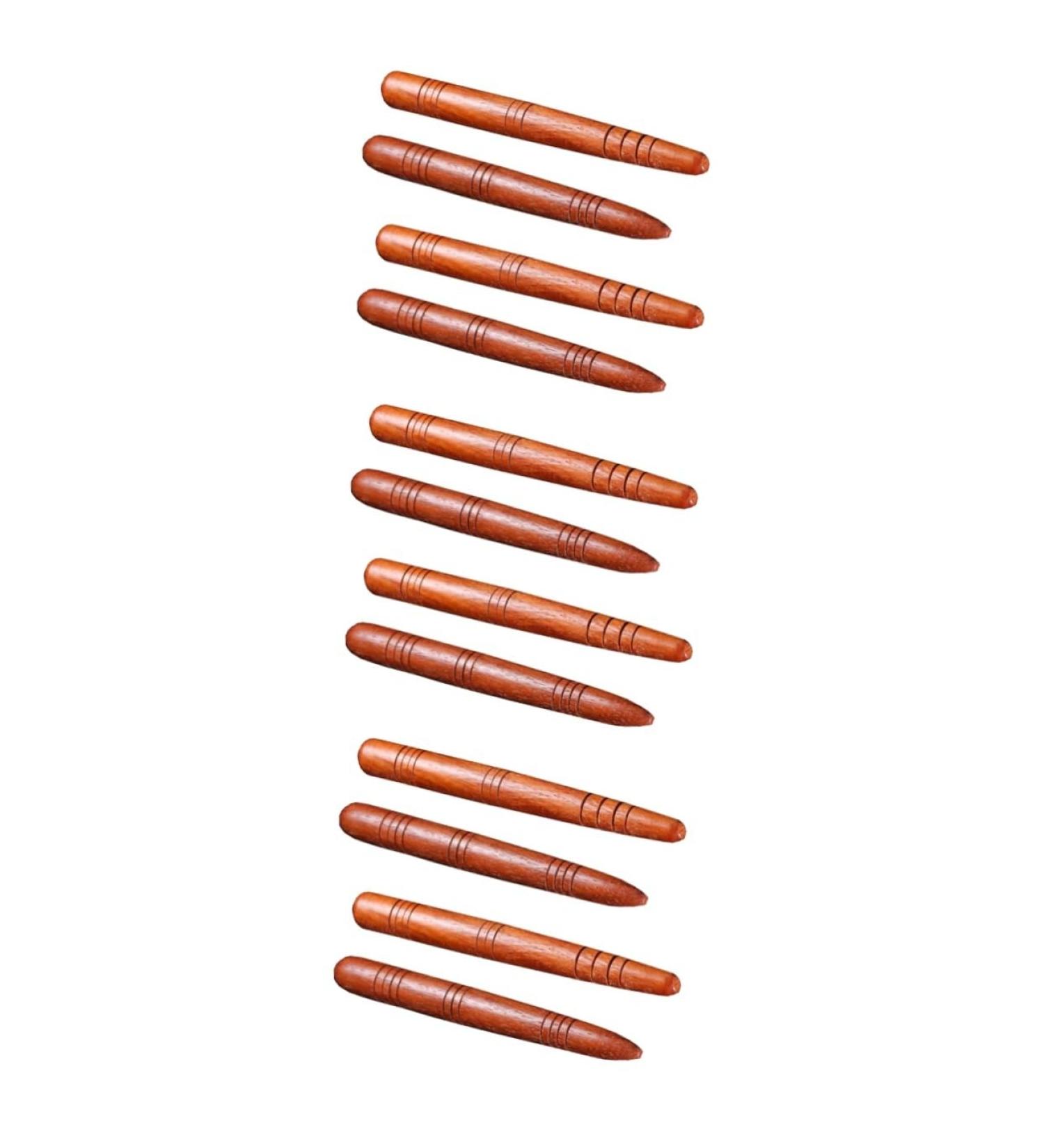 Minkissy 12-Piece Acupuncture & Massage Set - Full Body Roller Hand Puller Foot Massager & Gua Sha Tools for Home Use - Buy Online on GoSupps.com