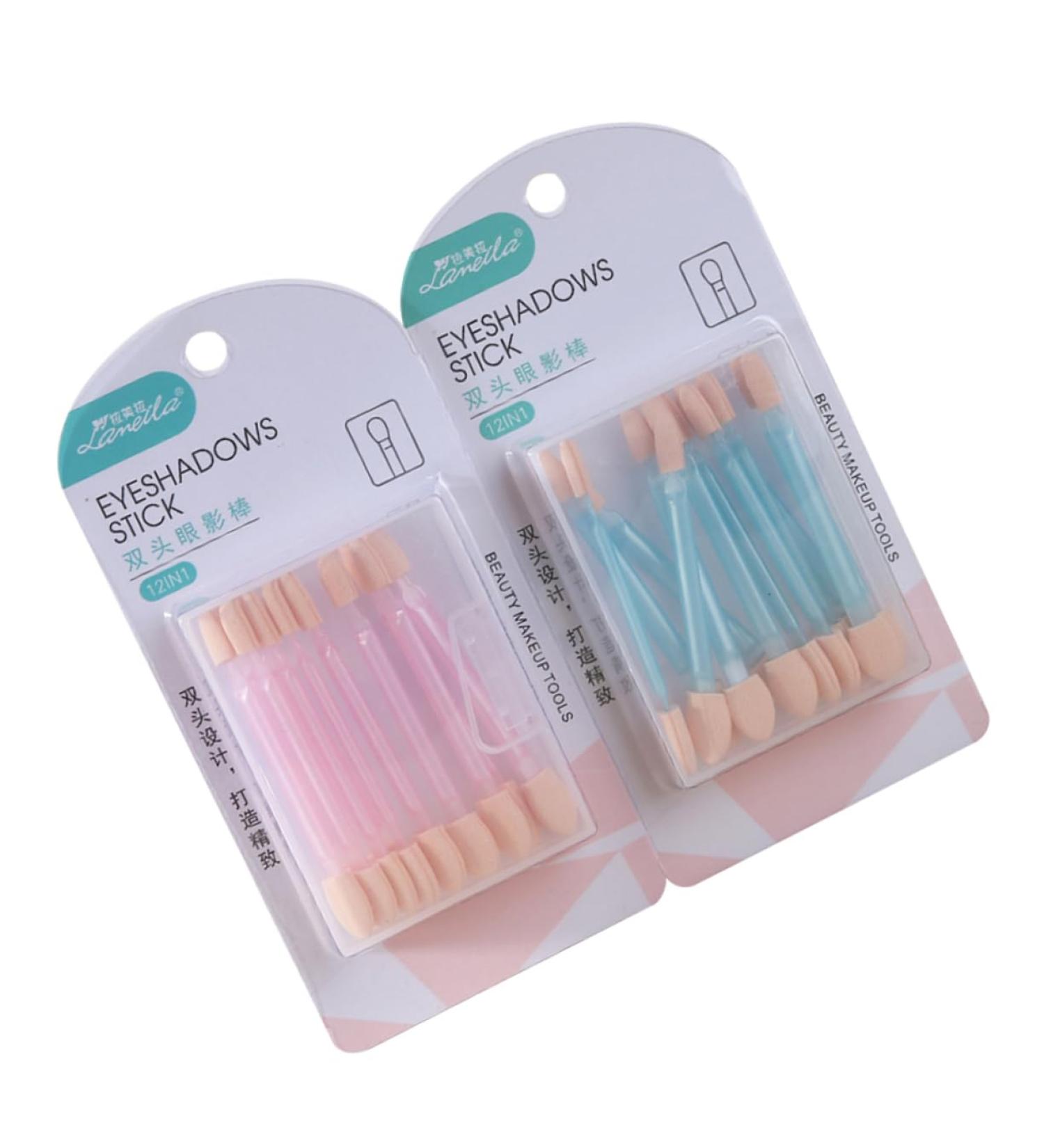 Didiseaon 24pcs Makeup Sponge Cosmetic Eye Brushes Makeup Eyeshadow Brush Applicator Miss Accessories Make up - Buy Online on GoSupps.com