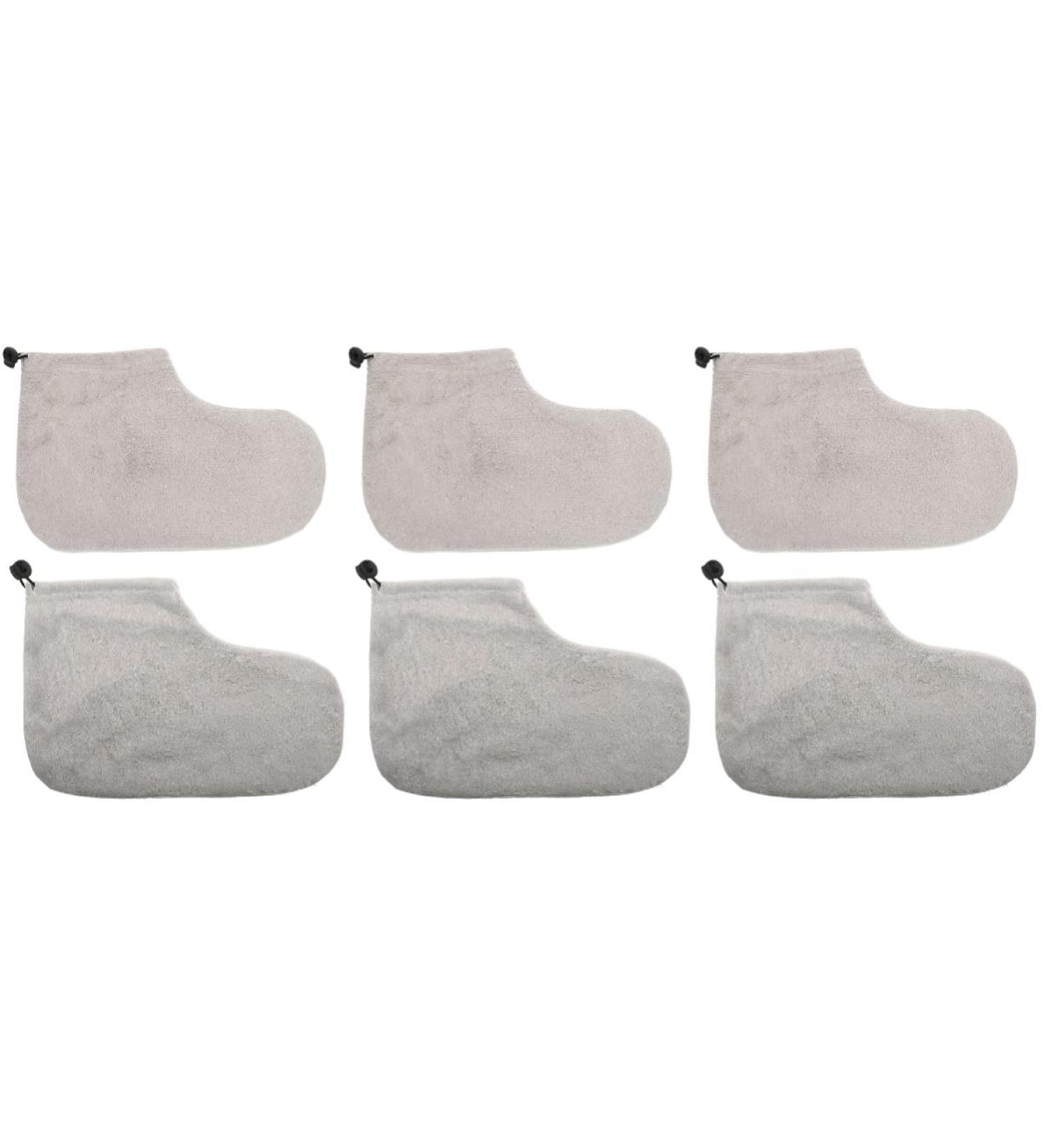 Beaupretty 3 Pairs Wax Therapy Warm Foot Cover Paraffin Wax Covers Paraffin Heated Foot Booties Foot Protector Cotton Paraffin Socks Paraffin Wax Hand Cover Feet Spa Socks Pedicure Foot Plush - Buy Online on GoSupps.com