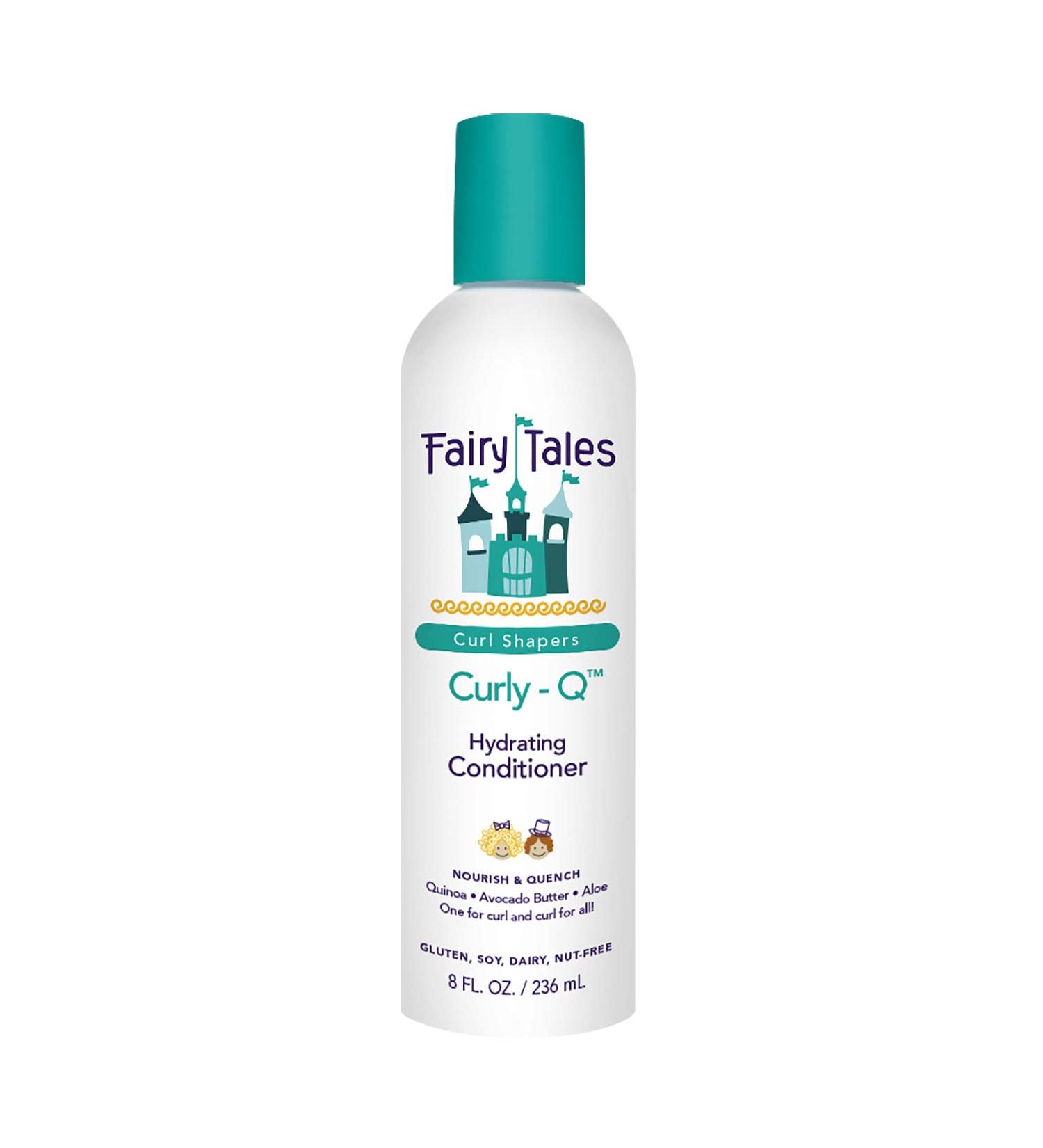 Fairy Tales Curly Q Kids Conditioner - Moisturizing for all Curl Types - Paraben, Sulfate, Gluten, Nut Free - 8 oz - Buy Online on GoSupps.com