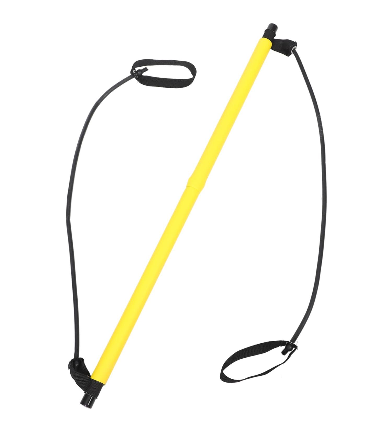 Ultimate Pilates Bar & Yoga Bands - Resistance Stretch Bands for Fitness & Flexibility | Portable Workout Straps - Buy Online on GoSupps.com