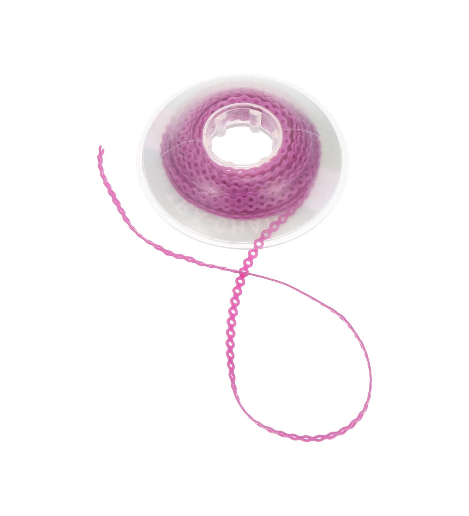 Faruta Colorful Orthodontic Elastic Chain - Violet Tooth Power Chains & Rubber Coil for Braces - Buy Online on GoSupps.com
