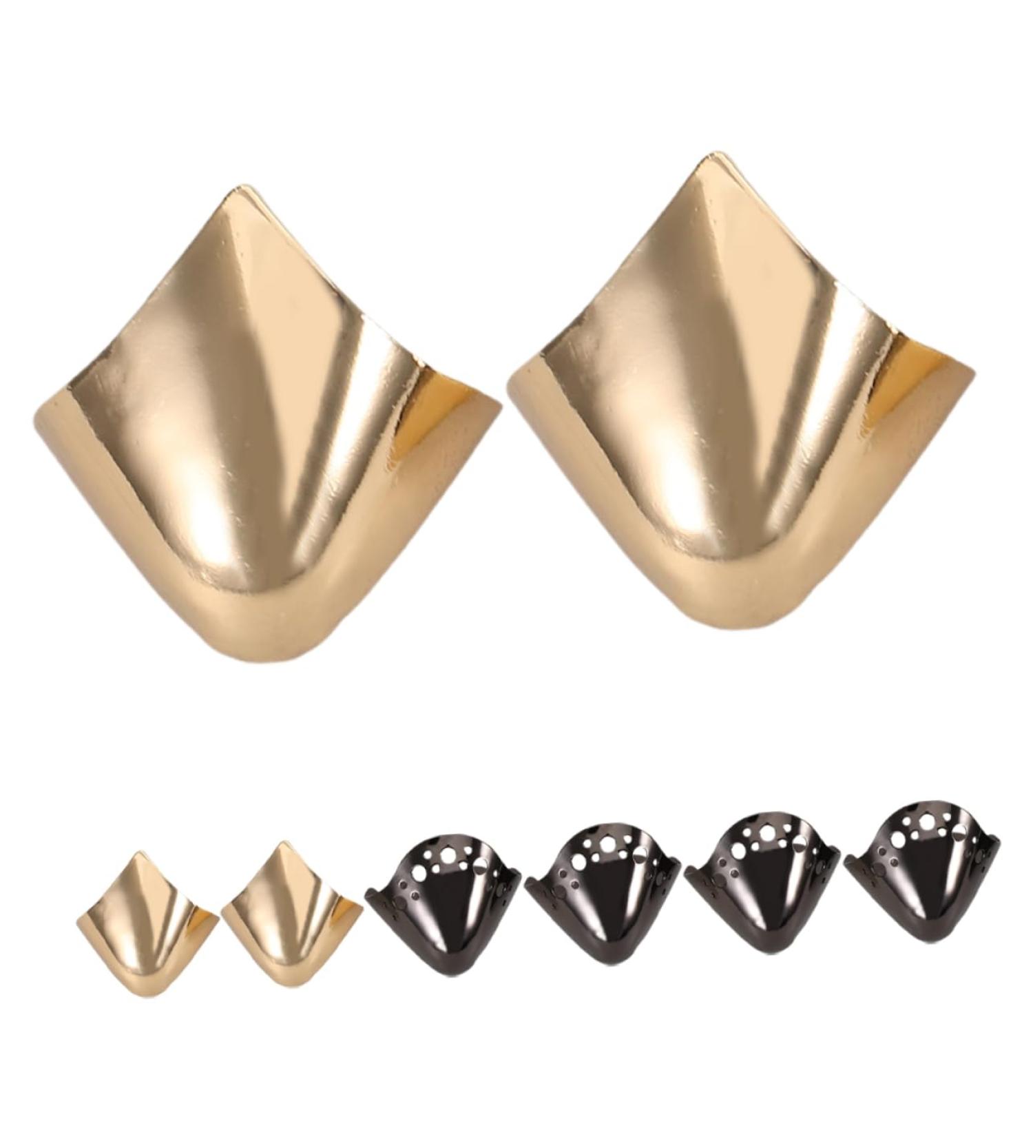 LIFKOME High Heels Metal Toe Covers | Pointed Boot Tip Protectors | Assorted Colors | High Heel Accessories - Buy Online on GoSupps.com