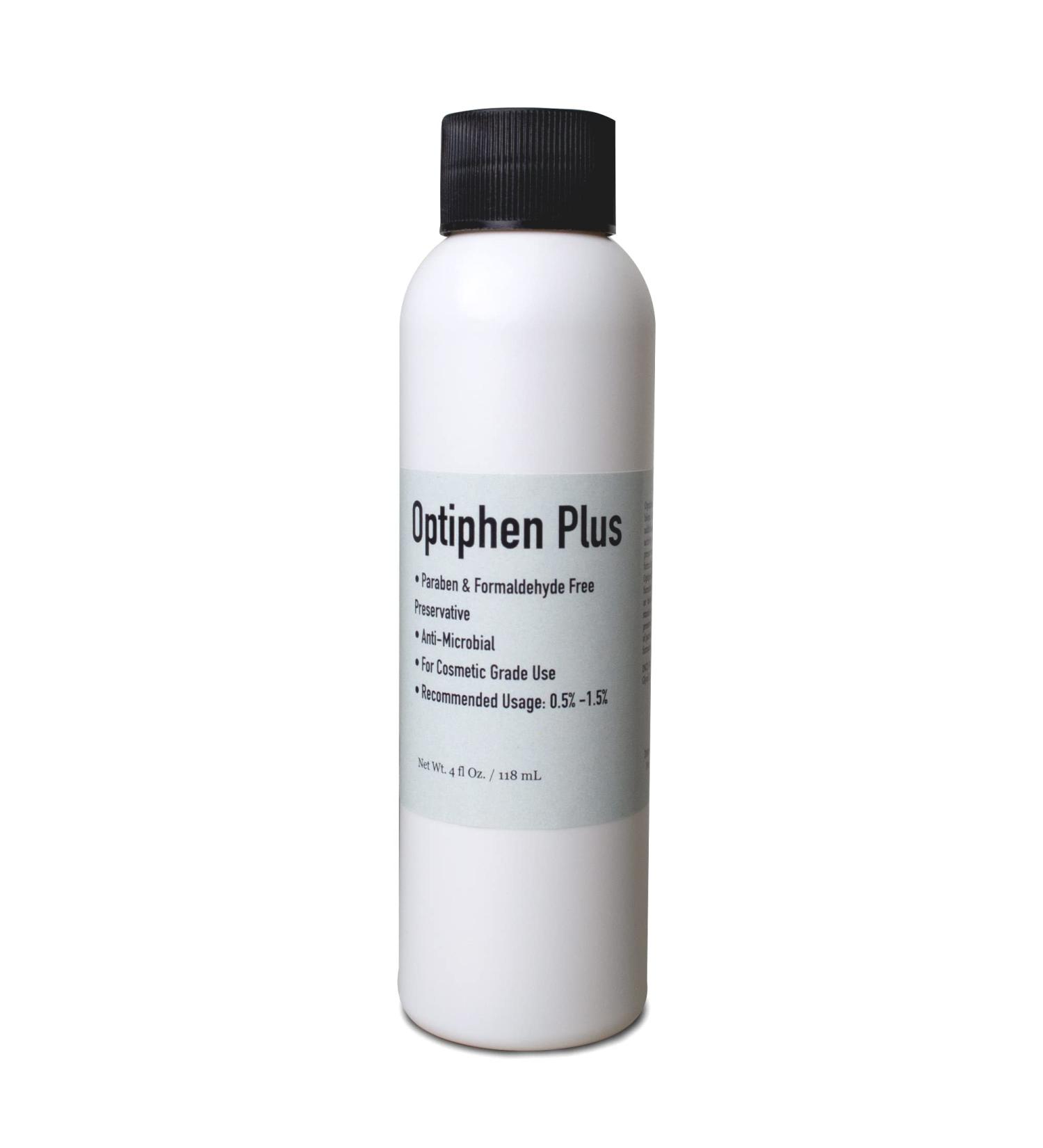 Optiphen Plus & Natural Preservative for Cosmetics and Lotions - 4oz / 118mL - Buy Online on GoSupps.com