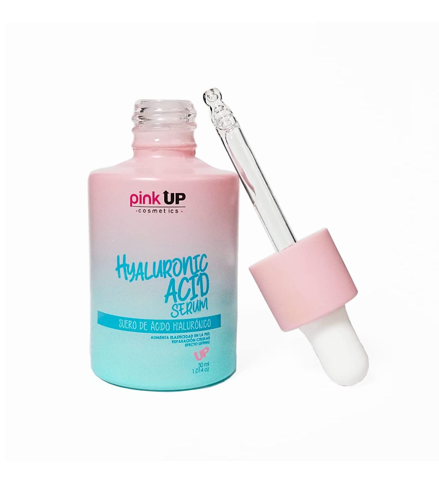 PINK UP Hyaluronic Acid Serum| Hyaluronic Acid| Face Serum| Deep hydration to facial skin| Minimizes expression lines| Dalays the sings of aging | Model PKSK07 - Buy Online on GoSupps.com