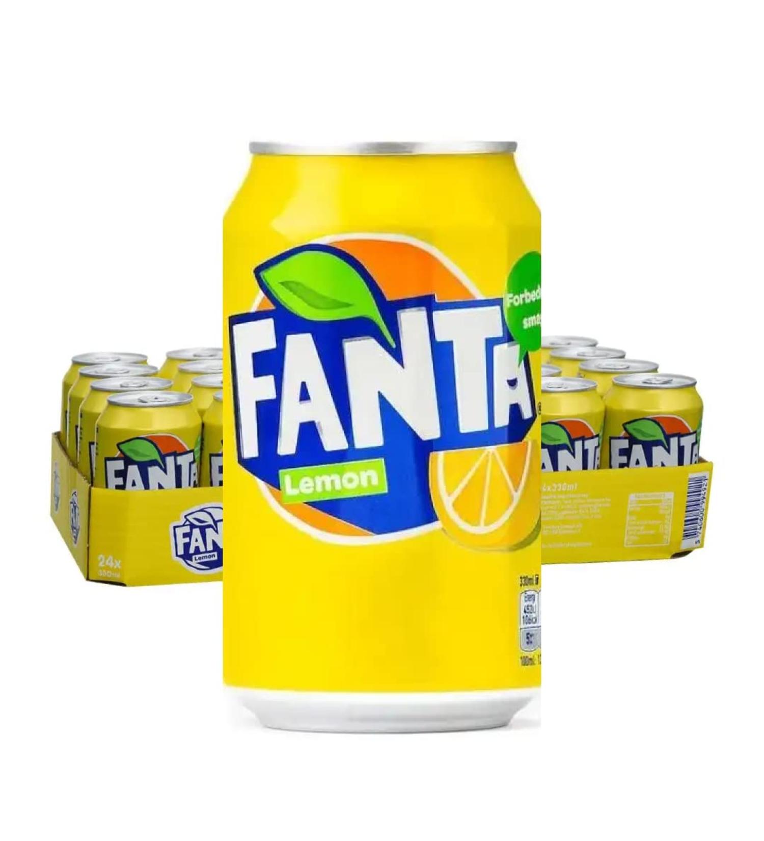 Fanta Lemon Blik 24x330 ml