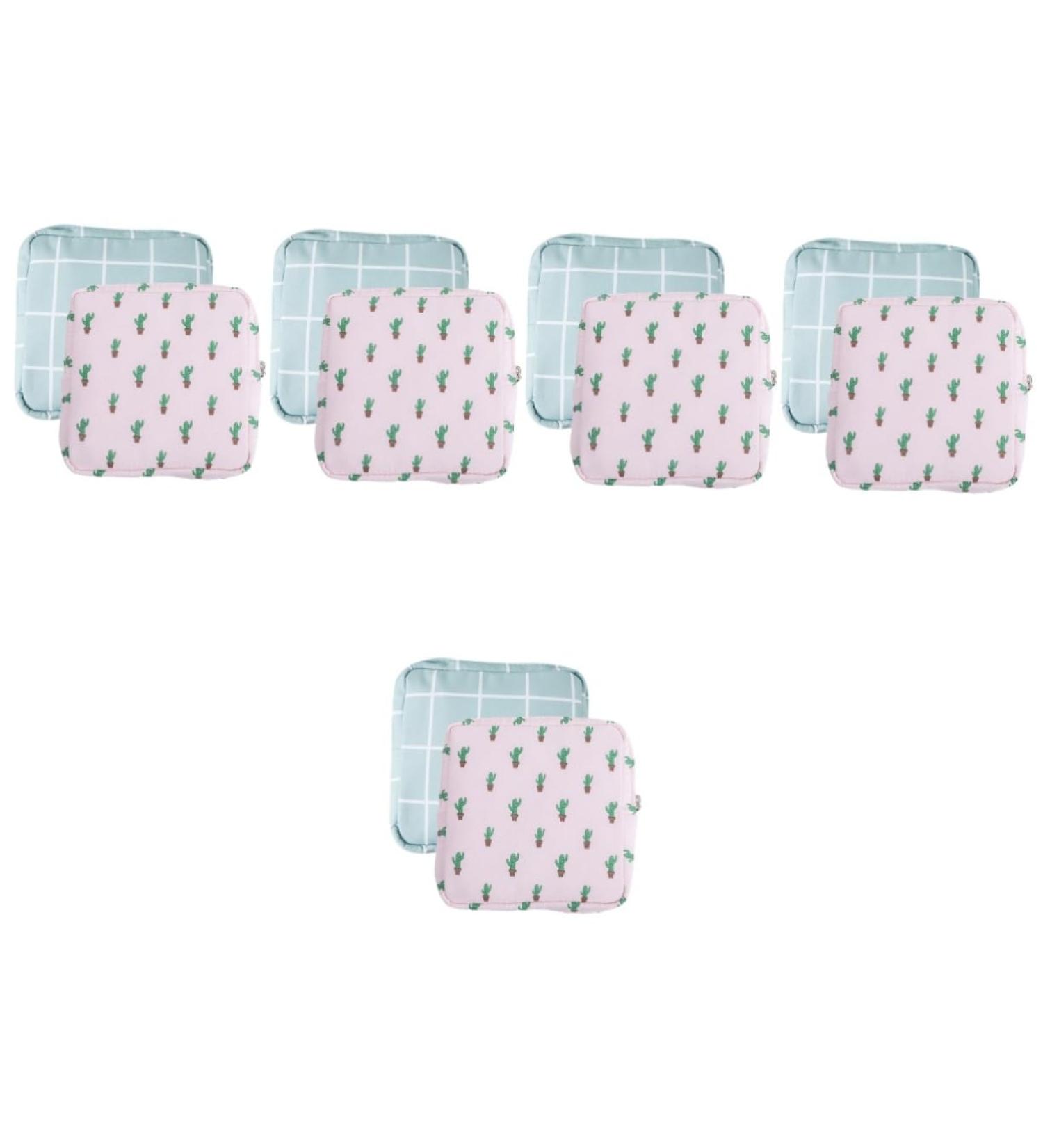 10-Piece Travel Organizer & Napkin Storage Bag - Change Holder & Period Pad Carrier - Essential Travel Accessories - Buy Online on GoSupps.com