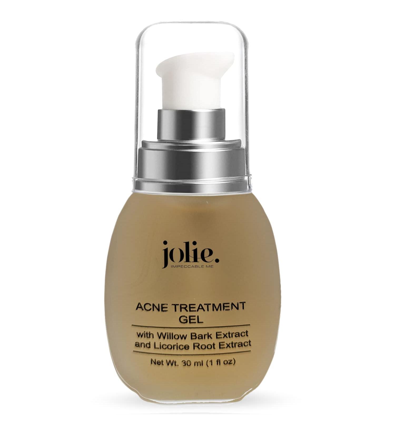 Jolie Acne Treatment Gel - Anti Blemish & Oil Control W/Glycolic Acid & Witch Hazel