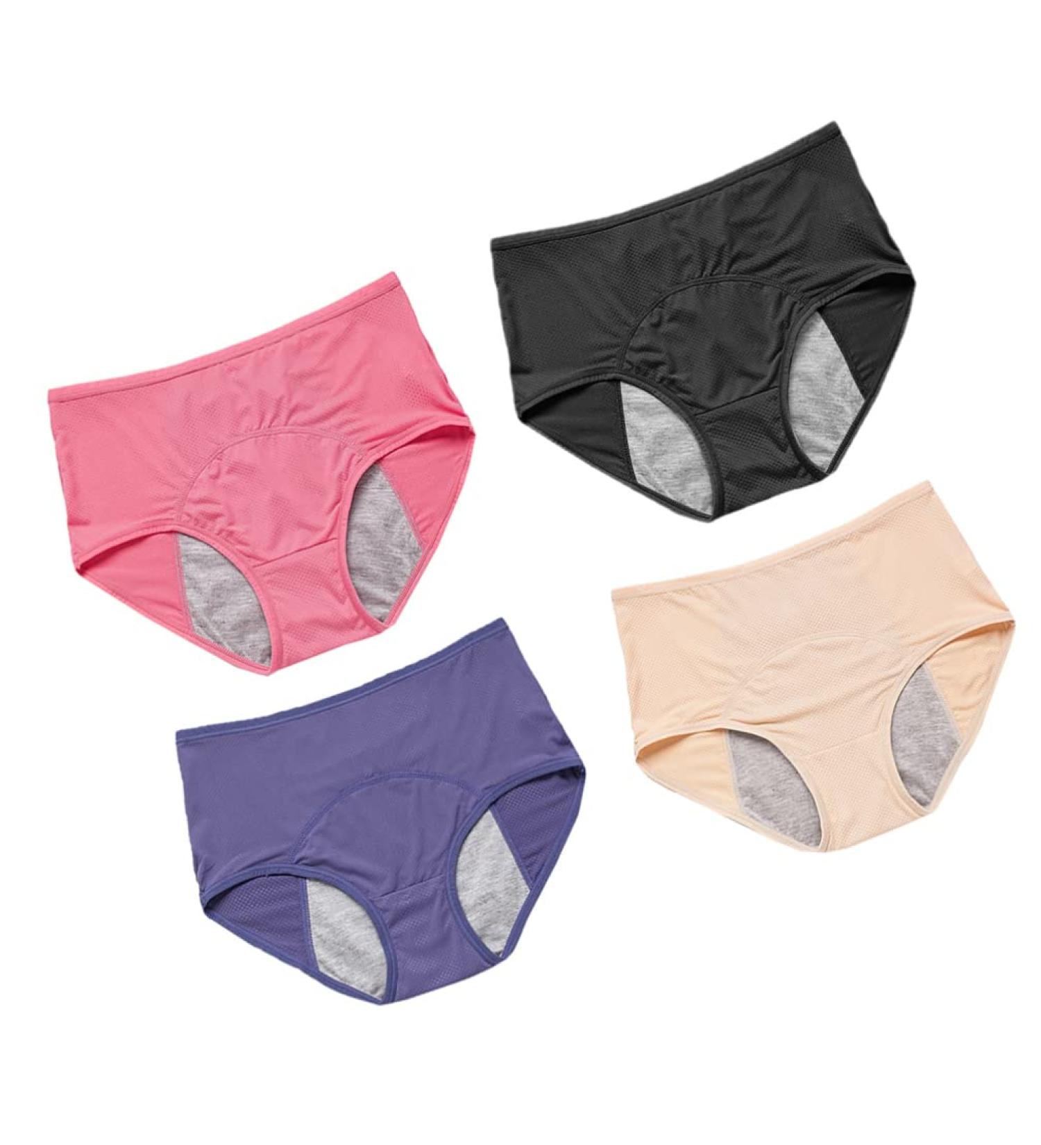 Exceart 4 Piece Menstrual Underwear Set for Women - Hygiene Linen After Birth | Comfortable Period Care - Buy Online on GoSupps.com