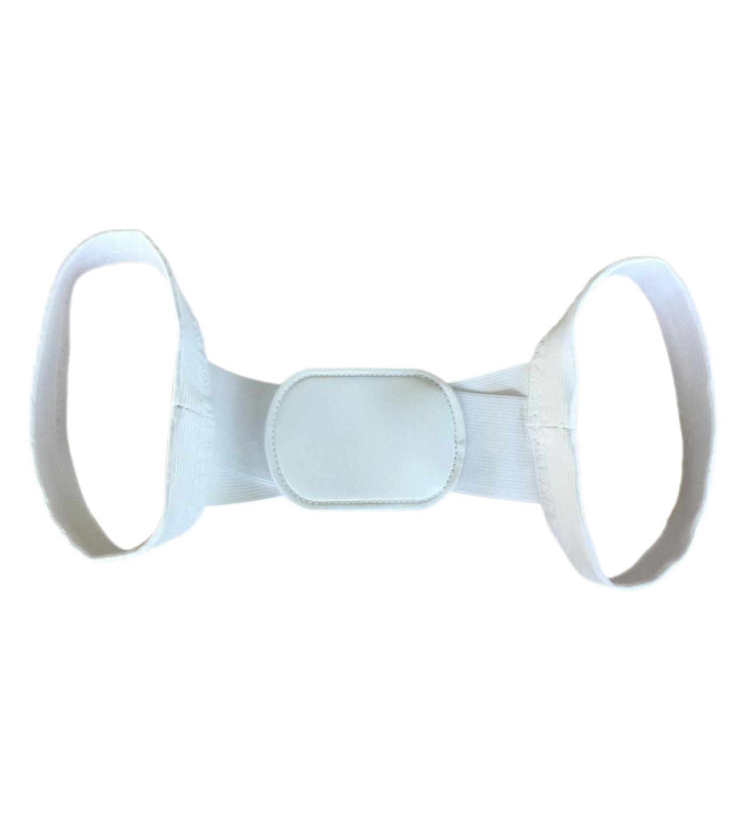 Posture Corrector Support 2 Colors Adjustable Back Brace Posture Corrector Wear-resistant Elasticity White - Buy Online on GoSupps.com