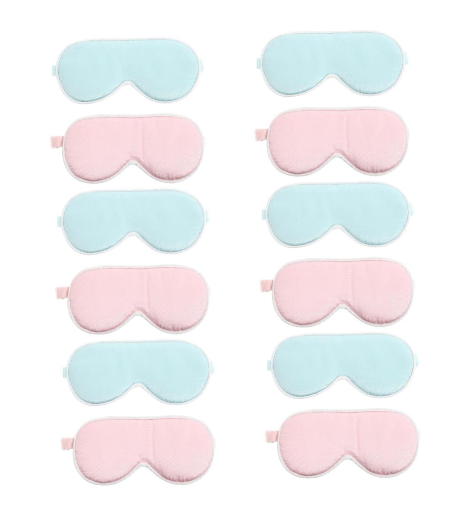 Shop Gatuida 12 Pcs Baby Eye Masks - Satin Sleep Blindfolds for Girls | Comfortable Kids Eye Shades for Better Sleep - Buy Online on GoSupps.com