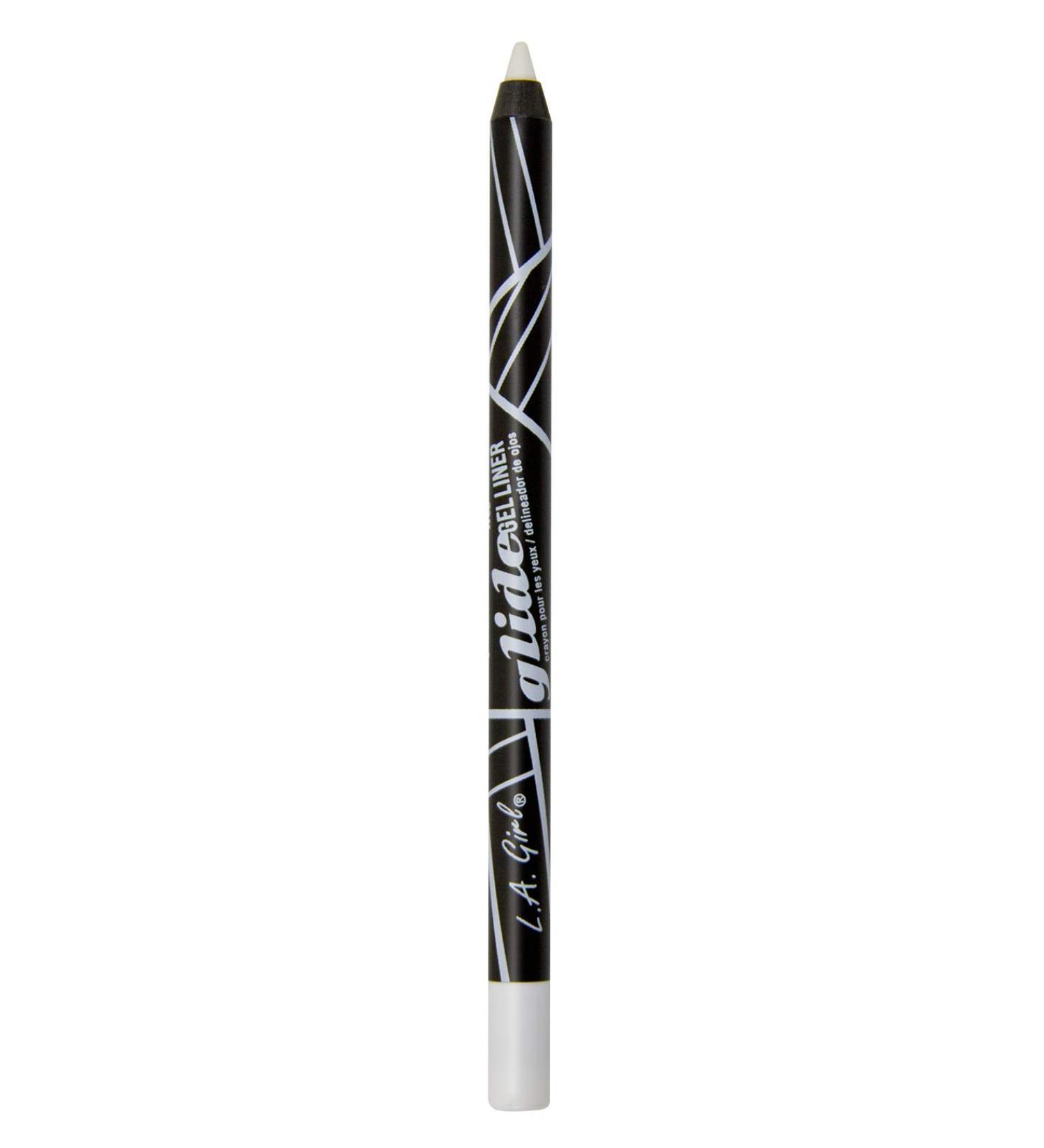 L.A. Girl Glide Gel Eyeliner Pencil Whiten 3 Count - Long-Lasting Formula for Brightening Eyes - Buy Online on GoSupps.com