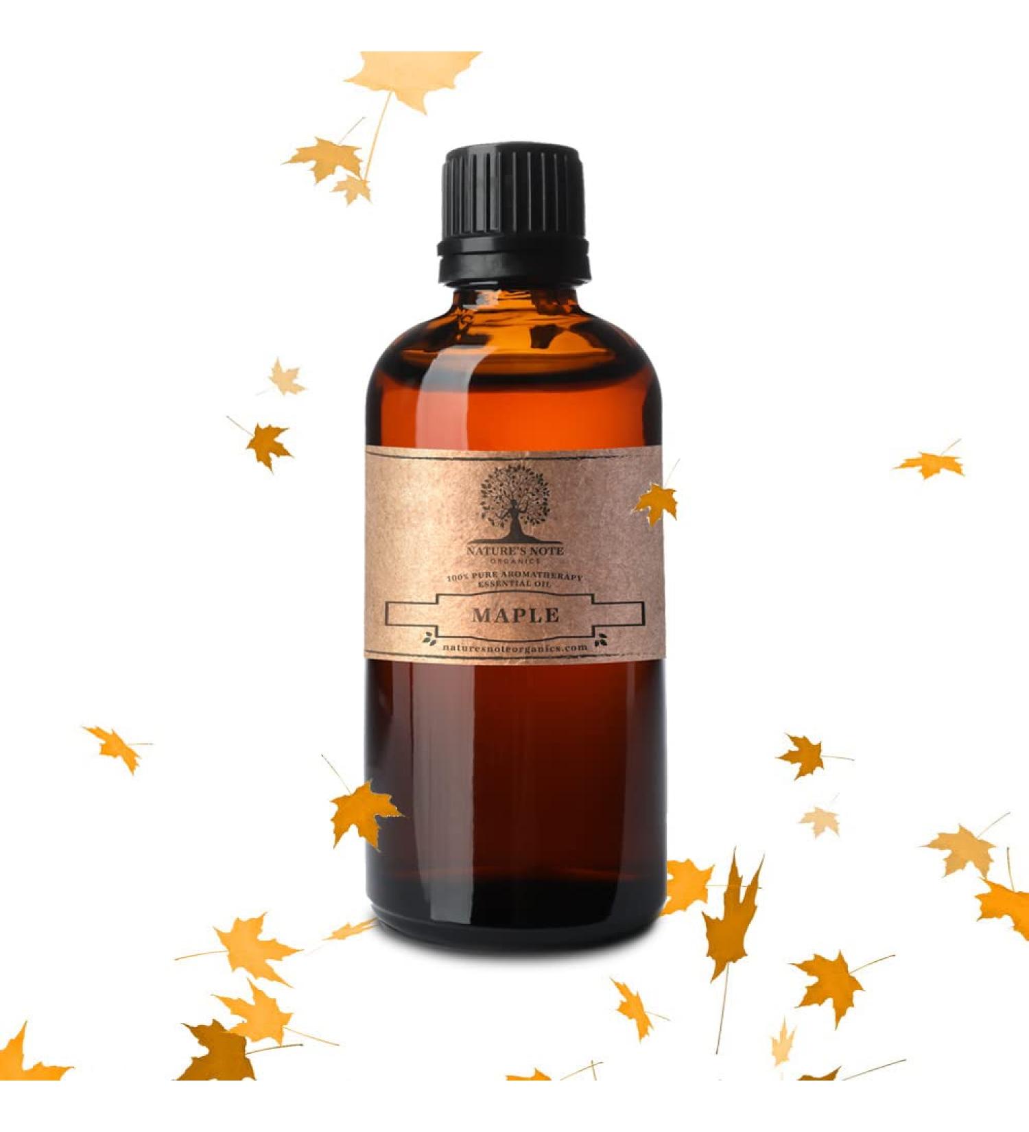 Buy 100% Pure Maple Essential Oil - Aromatherapy Grade by Nature's Note Organics - 1 Fl Oz | International Shipping Available - Buy Online on GoSupps.com