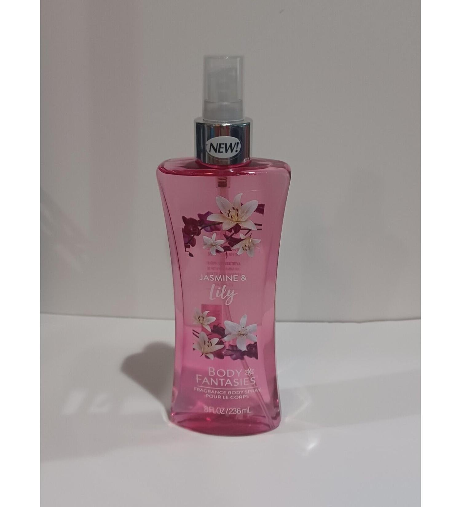 Body Fantasies Jasmine & Lily Body Spray 8 Oz - Buy Online on GoSupps.com