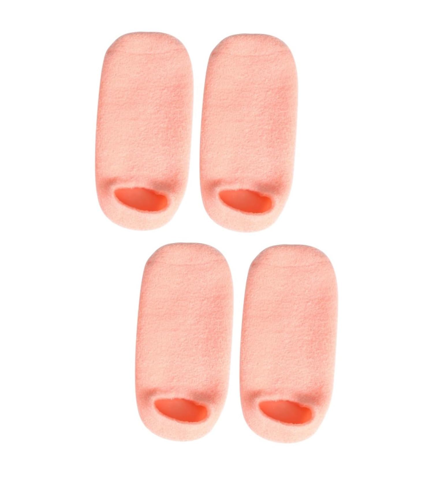 minkissy 2 Pairs Orange Sock Foot Softening Socks Moisturizing Socks Heel Sleeve Women Heel Repair Spa Socks Cracked Heels Guard Dry Feet Socks Womens Socks Hosiery Floor Socks Cosmetic - Buy Online on GoSupps.com