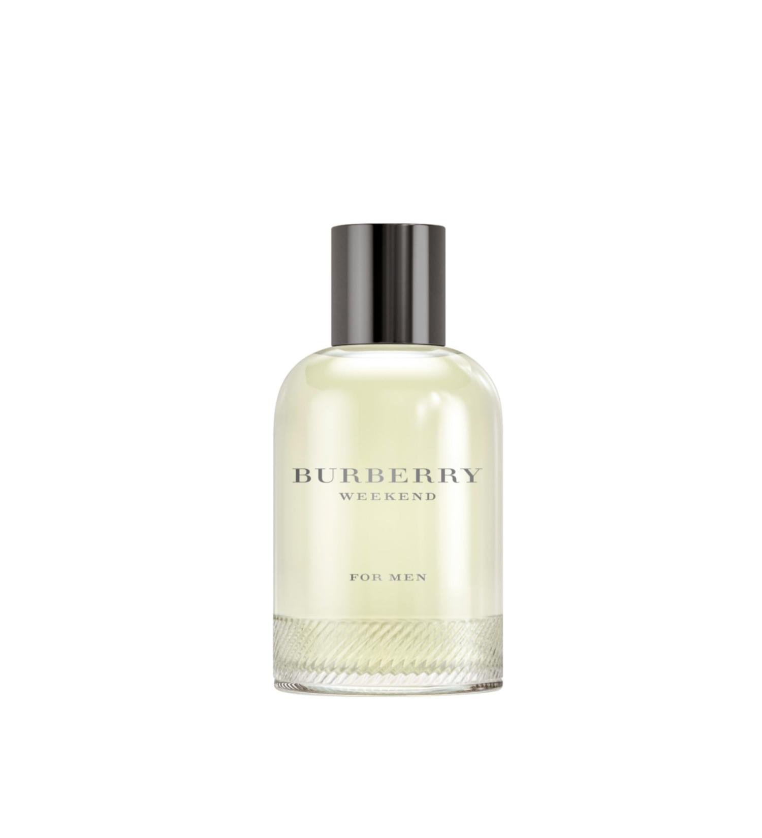 Burberry Weekend Eau De Toilette Citrus Men's Cologne With Notes of Lemon Tangerine Oak Moss & Sandalwood Long Lasting Fragrance 3.4 Fl Oz (Pack of 1)