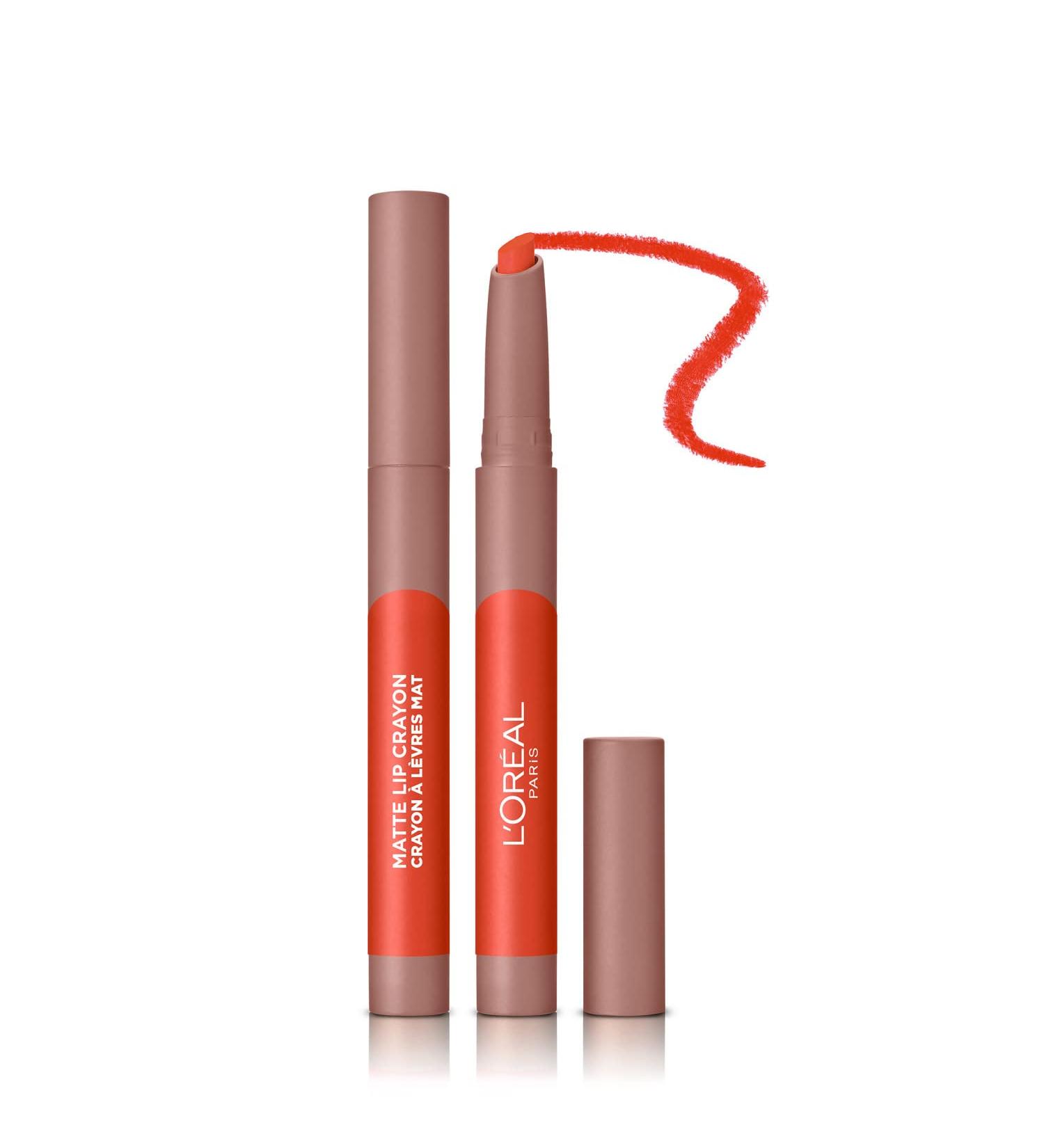 L'Oreal Paris Infallible Very Matte Lip Crayon Lipstick Smudge Proof Red Lipstick 103 Maple Dream 1.3g 103 Maple Dream 1 count (Pack of 1) - Buy Online on GoSupps.com