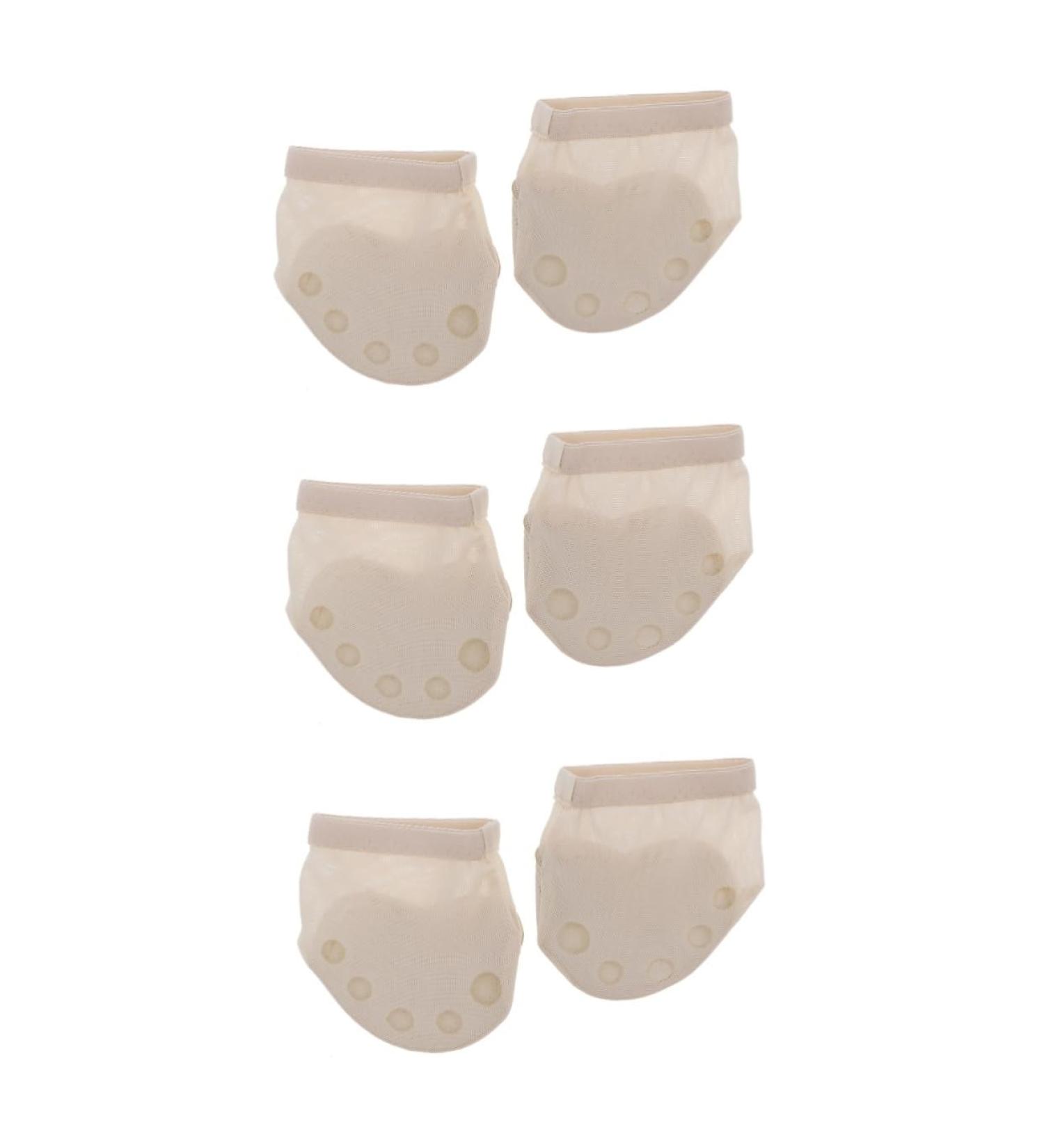 FRCOLOR 3 Pairs Foot Protector - Ballet Toe Protector Dance Socks & Forefoot Pads for Ultimate Comfort - Buy Online on GoSupps.com